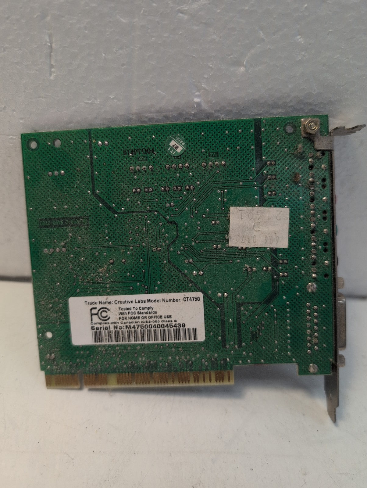 🔥   Creative Labs CT4750 128 PCI 4-Channel 16-Bit Sound Blaster Card -