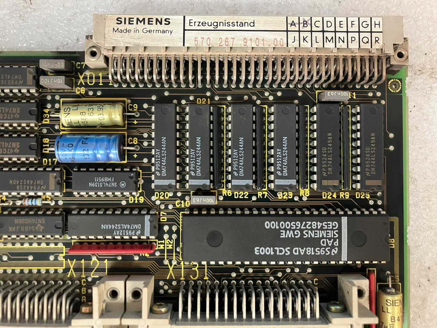 ~ SIEMENS Erzeugnisstand 570 267 9101.00 Circuit Board - 570267.0002 *Tested*