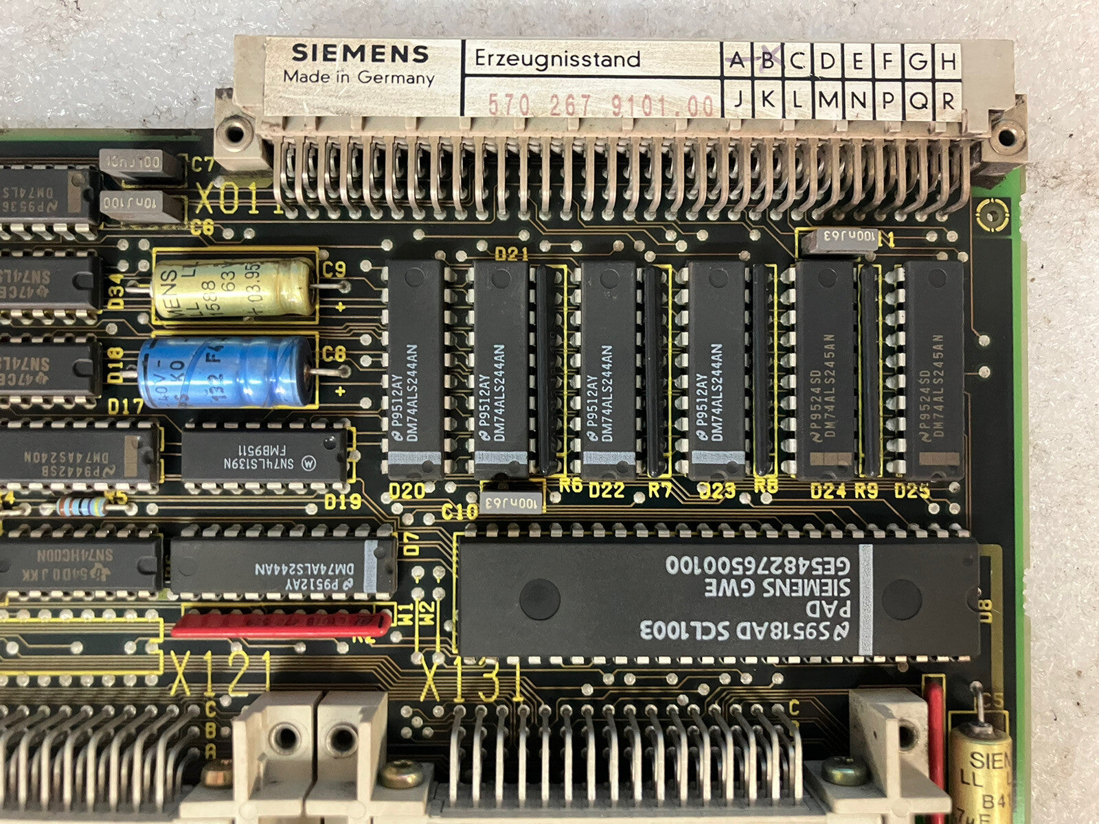 ~ SIEMENS Erzeugnisstand 570 267 9101.00 Circuit Board - 570267.0002 *Tested*