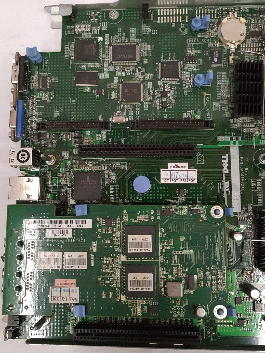 - Dell PowerEdge R805 Server Motherboard (P/N: D118K) @@@