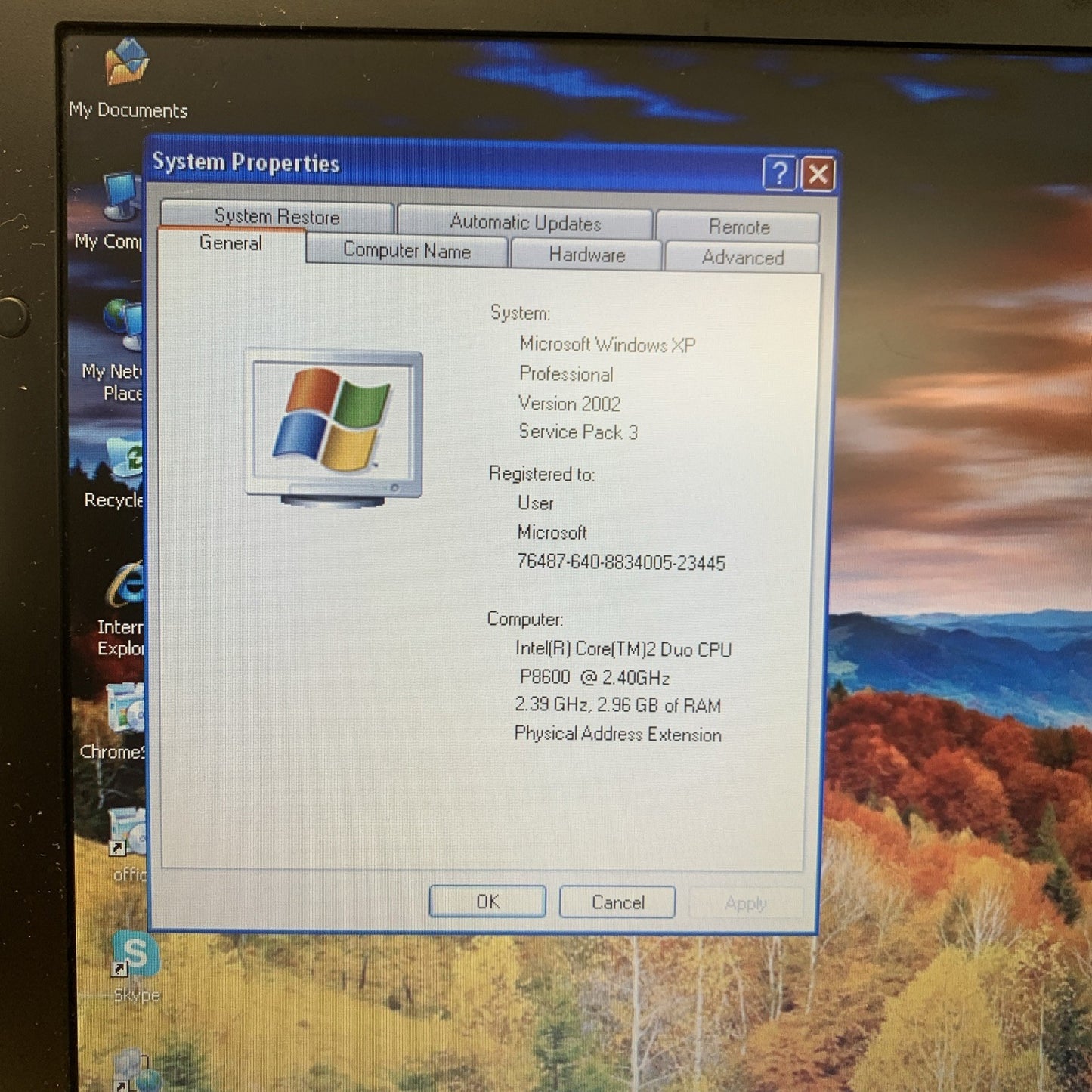 HP EliteBook 6930p C2D P8600 2.4GHz 3GB 160GB Webcam BlueTooth WiFi Windows XP