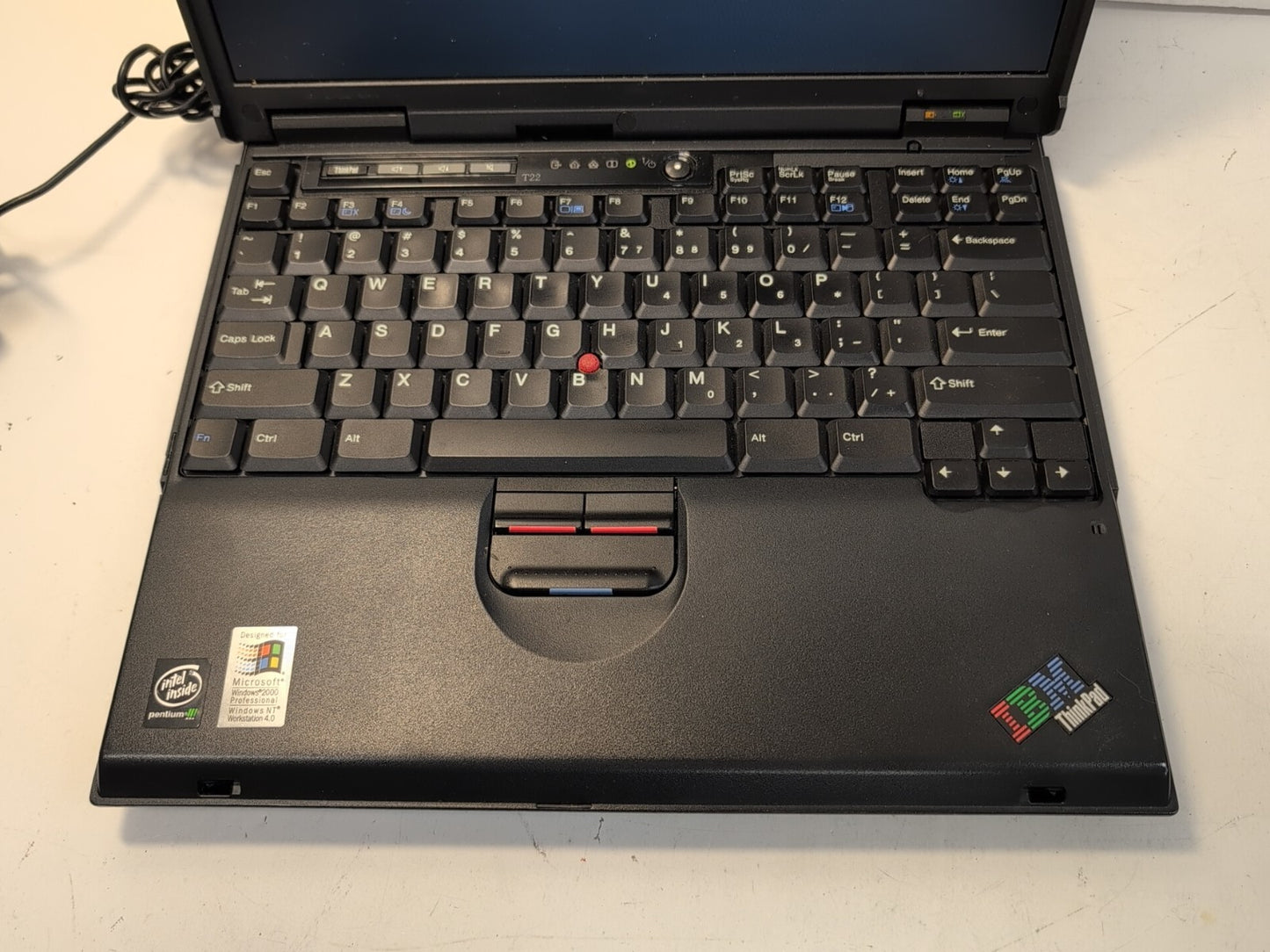 🔥 IBM T22 THINKPAD Intel Pentium 3 CPU/128MB RAM/20GB HDD (Locked,  AS IS) -