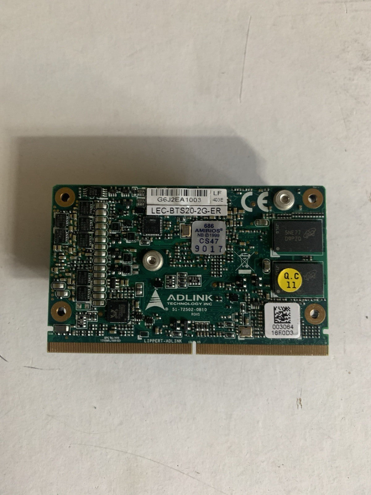 ADLINK LEC-BTS20-2G-ER COM Express Industrial Embedded Module w/ Heatsink