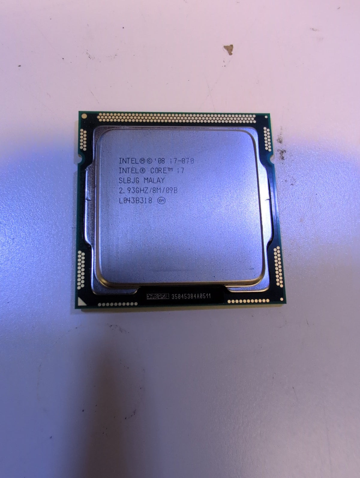 🎸 Intel Core i7-870 2.93GHz Quad-Core LGA1156 Desktop CPU 8MB Cache SLBJG