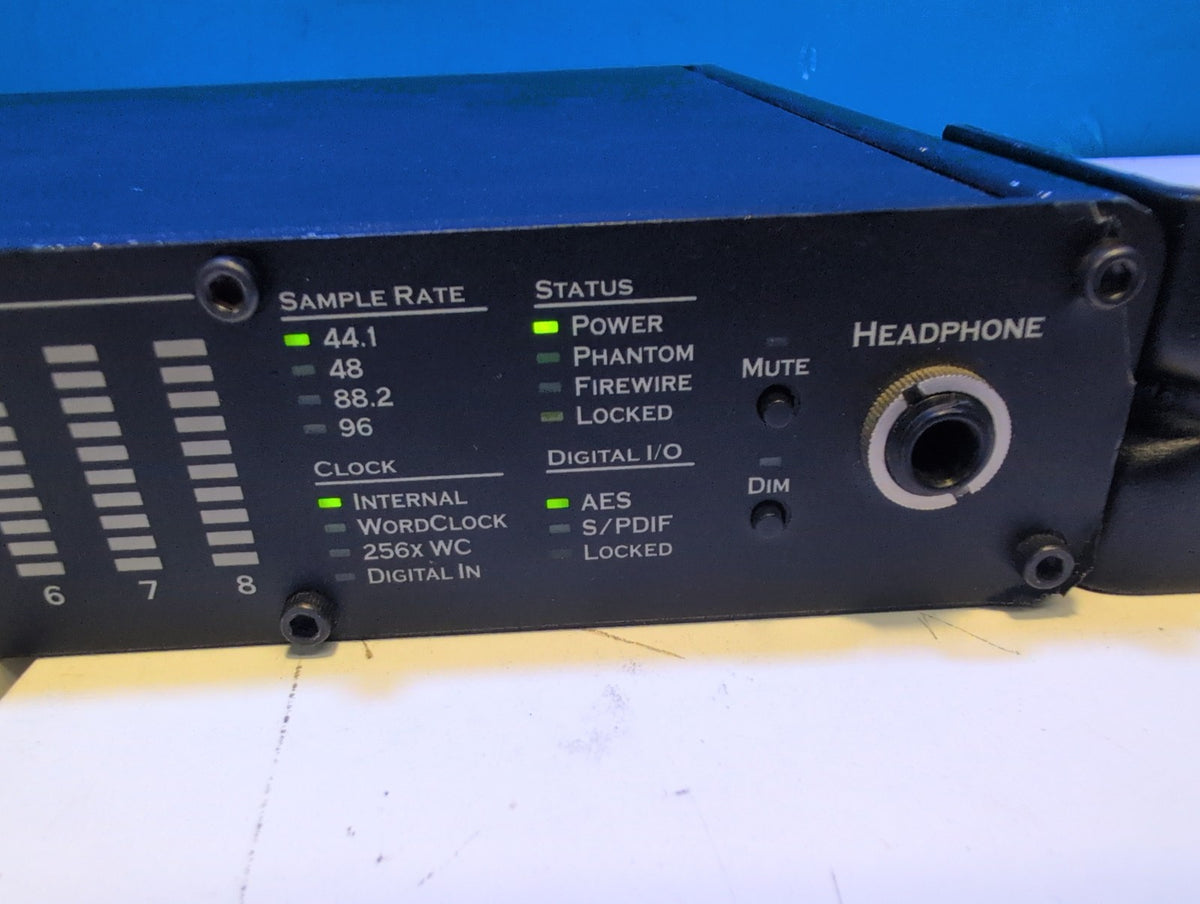 🎸 Metric Halo Mobile I/O 2882 2d Expanded FireWire Audio Interface +DSP