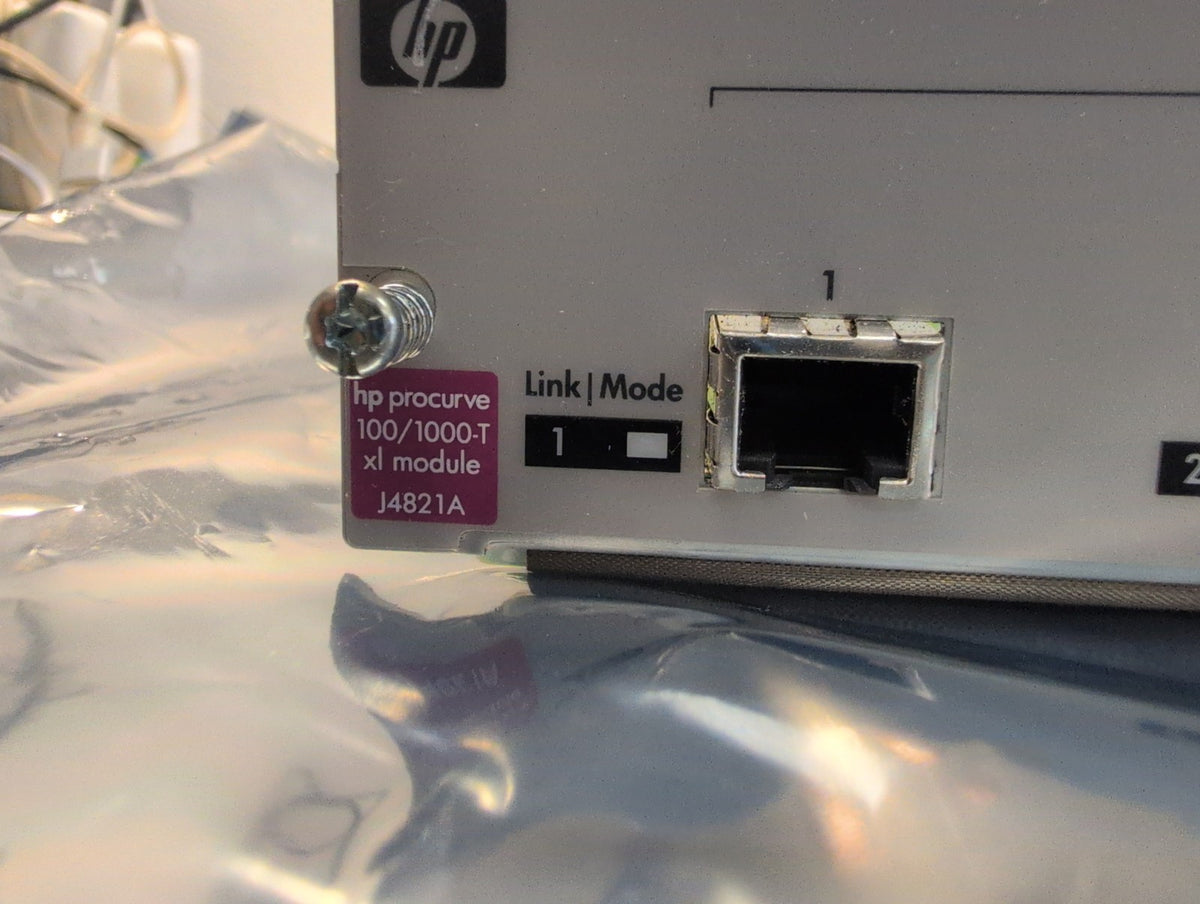 🎸 HP ProCurve J4821A 4-Port 100/1000-T xl Gigabit Switch Module