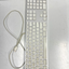 🔥 Apple Keyboard A1243 Wired USB Full Size with Numeric Keypad TESTED  #