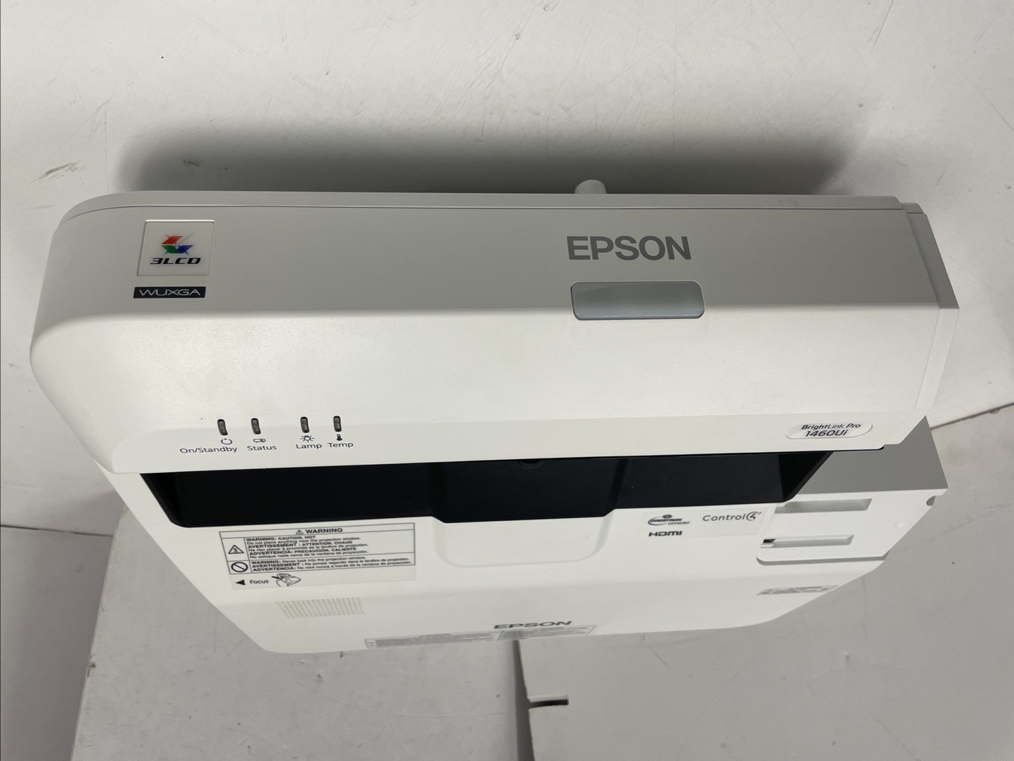 Epson BrightLink Pro 1460ui with remote touch unit tch cable and pen