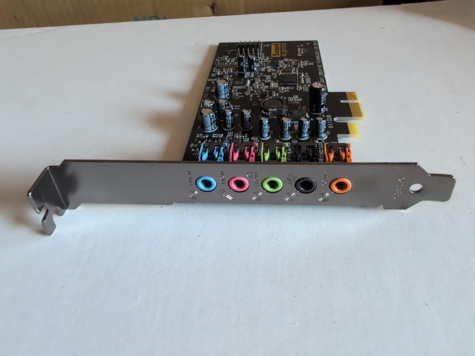 Lot Of 3 Sound Blaster SB1570 High Quality PCI E Sound Card -