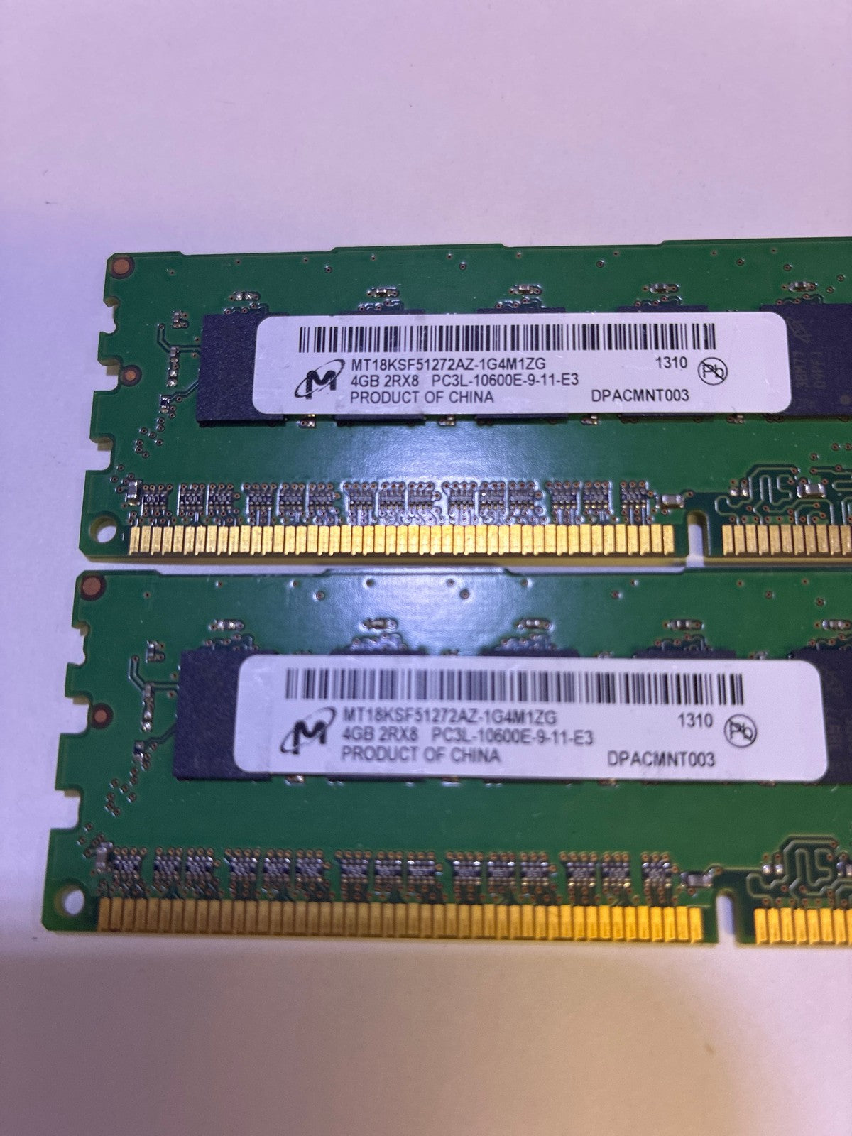 🔥 Dell 4GB DDR3L ECC Unbuffered DIMM 1333MHz 2x4GB Kit SNPR1P74C/4G