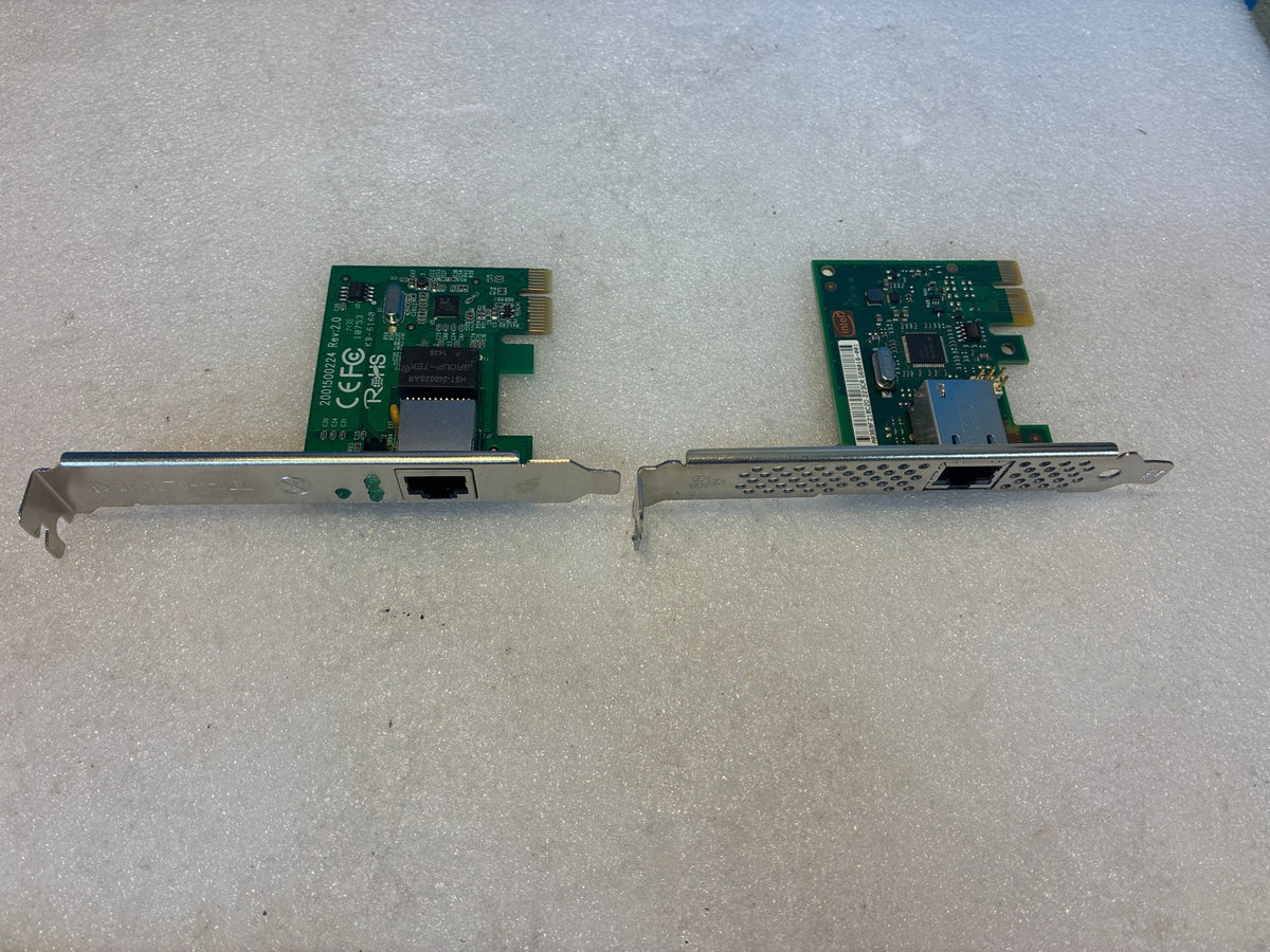 🔥 Intel I210-T1 & TP-Link TG-3468 PCIe Gigabit Ethernet NIC Lot of 2