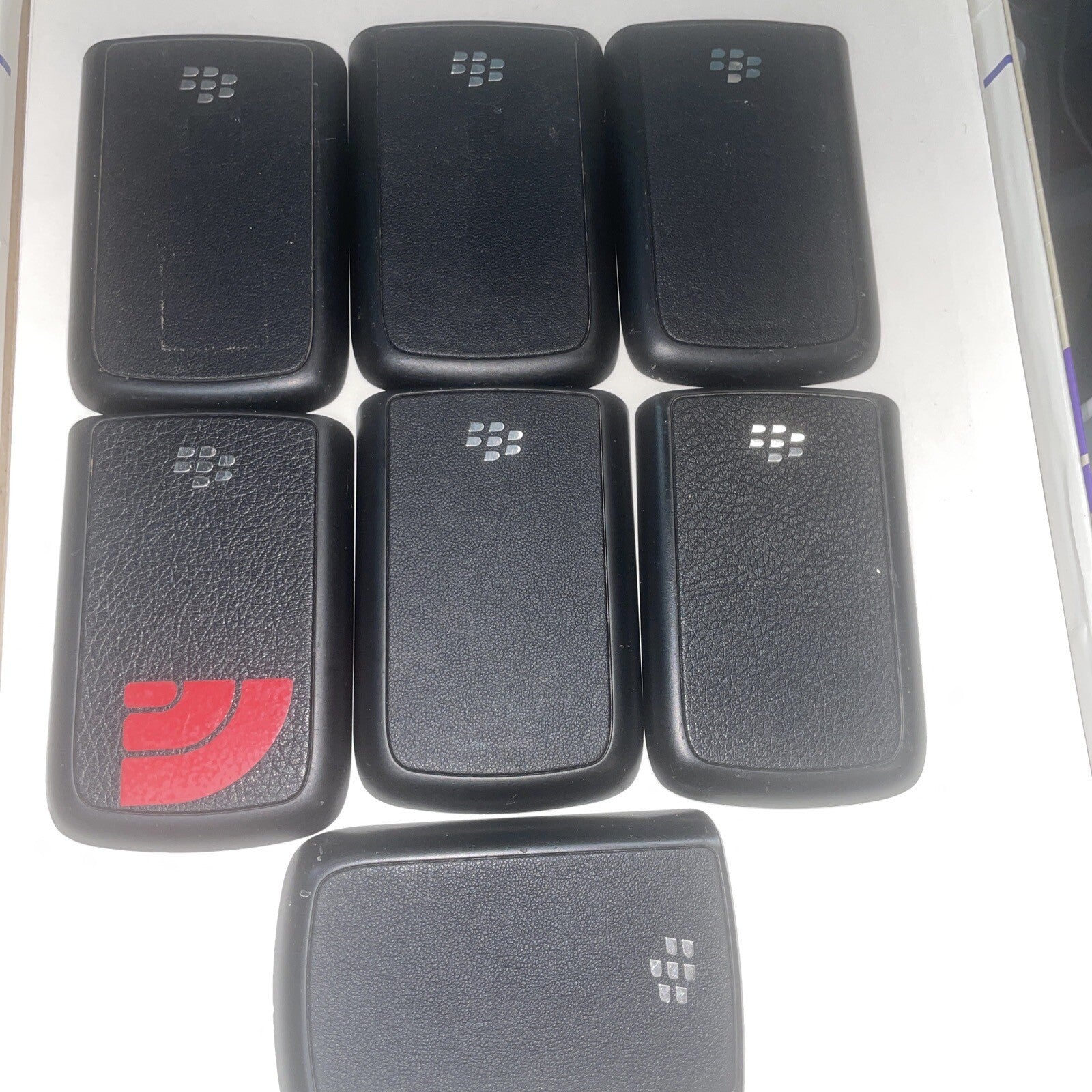 Lot of 7 BlackBerry Bold 9780 cell phone battery back cover