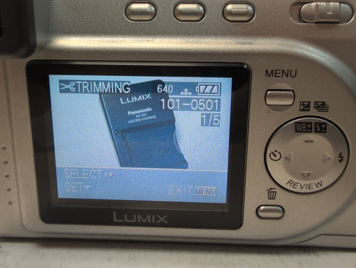 🔥 NICE Panasonic LUMIX DMC-FZ20 Digital Camera w/ Charger/2x Battery/SD Card -