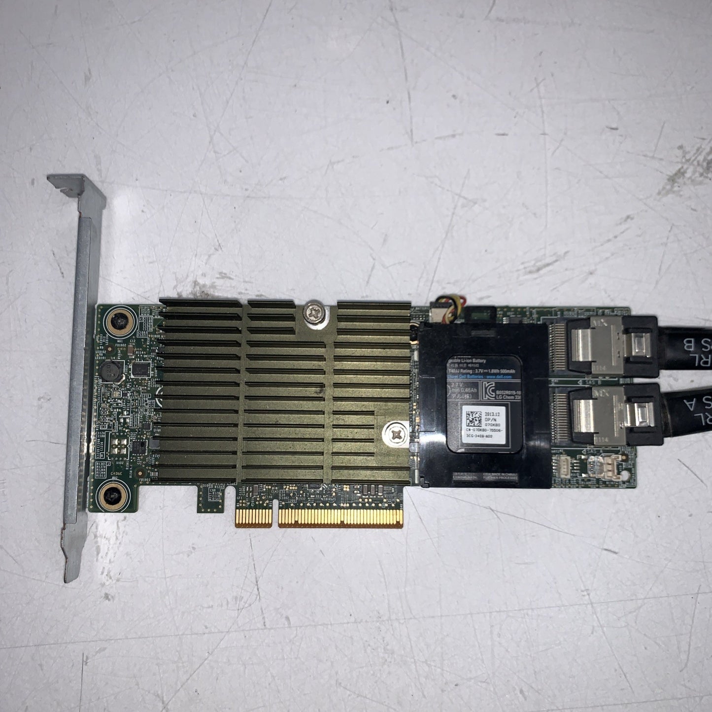0VM02C Dell PERC H710 Cache 6GBp/s PCI-E SAS RAID Controller + cable 04606V