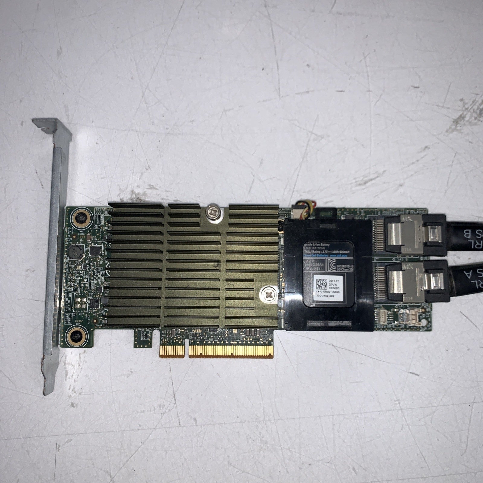 0VM02C Dell PERC H710 Cache 6GBp/s PCI-E SAS RAID Controller + cable 04606V
