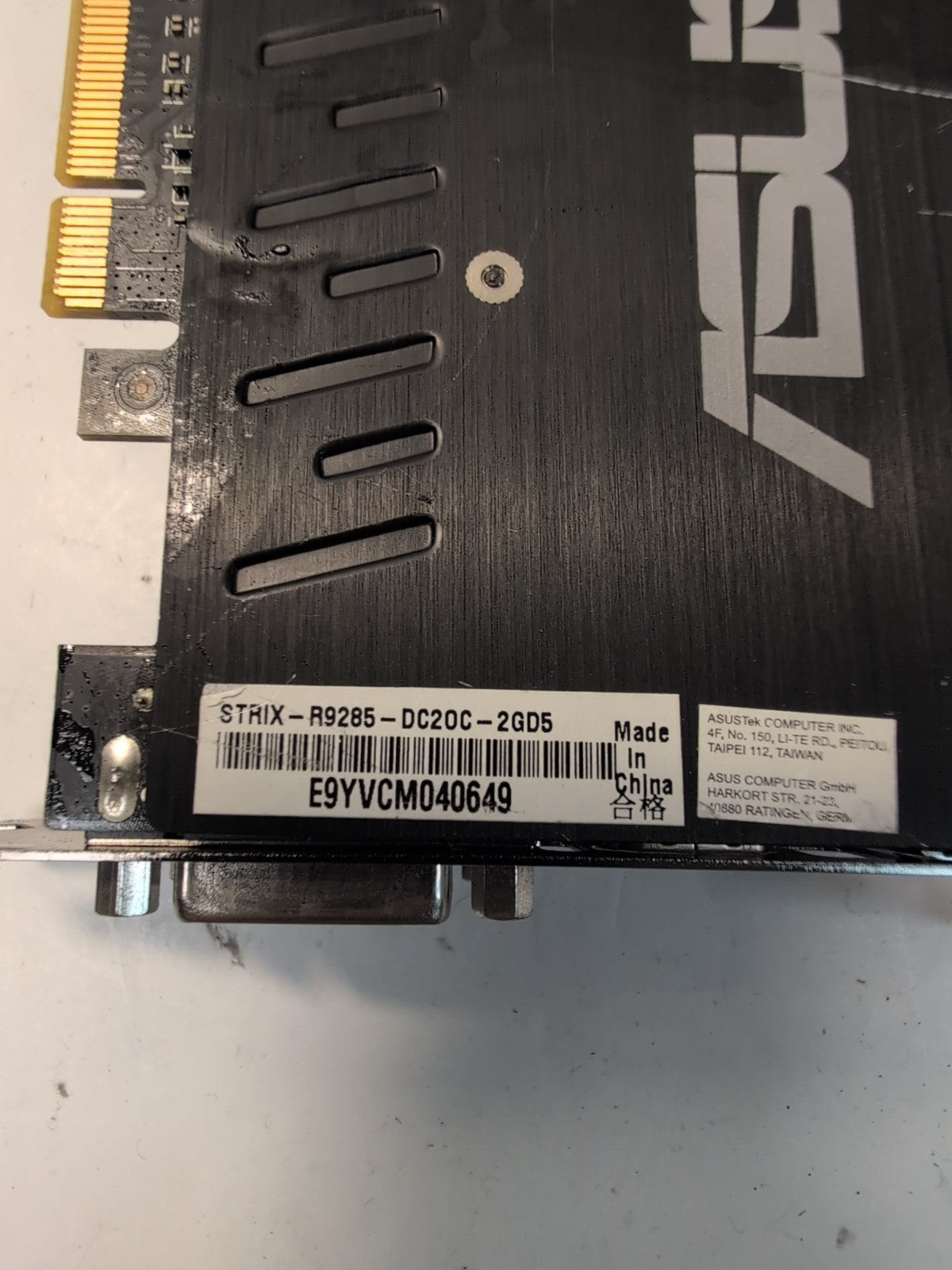 🔥(For PARTS,  2x) XFX AMD Radeon RX 580 8GB/ ASUS R9285 2GB Graphics Card -