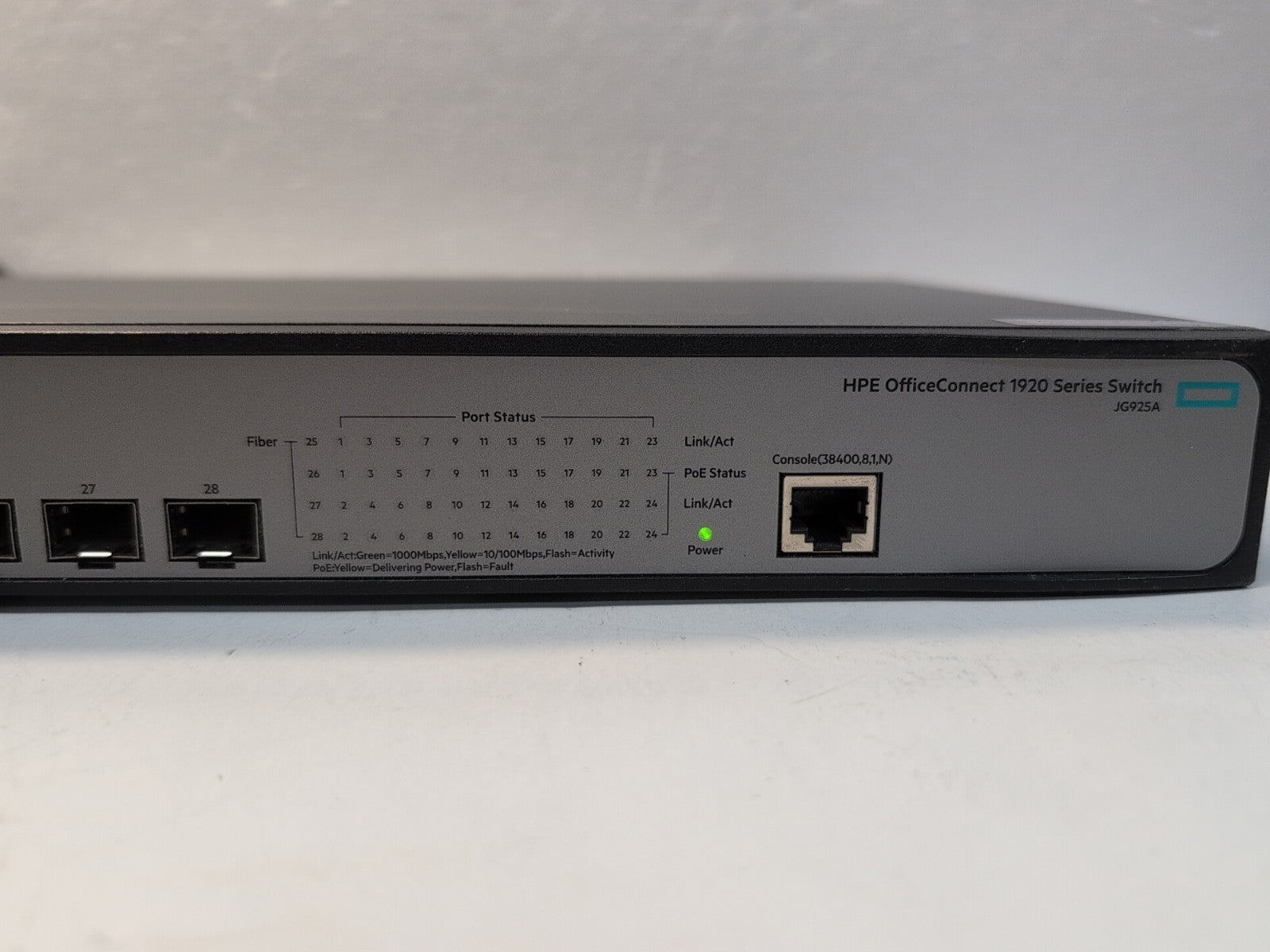 🔥 HP JG925A HPE 1920-24G-PoE+ 180W 24-Port Gigabit Smart Switch  -