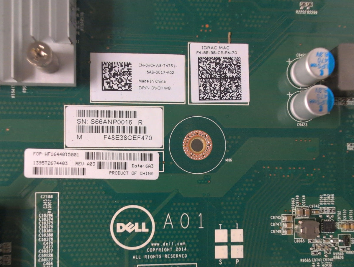 🎸 Dell PowerEdge Dual Socket Server Motherboard 0VCHW8 LGA2011-3 24 DIMM Slots