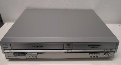 🔥 Panasonic DMR-E75V DVD Recorder VHS VCR Combo Silver TESTED (NO Remote) -