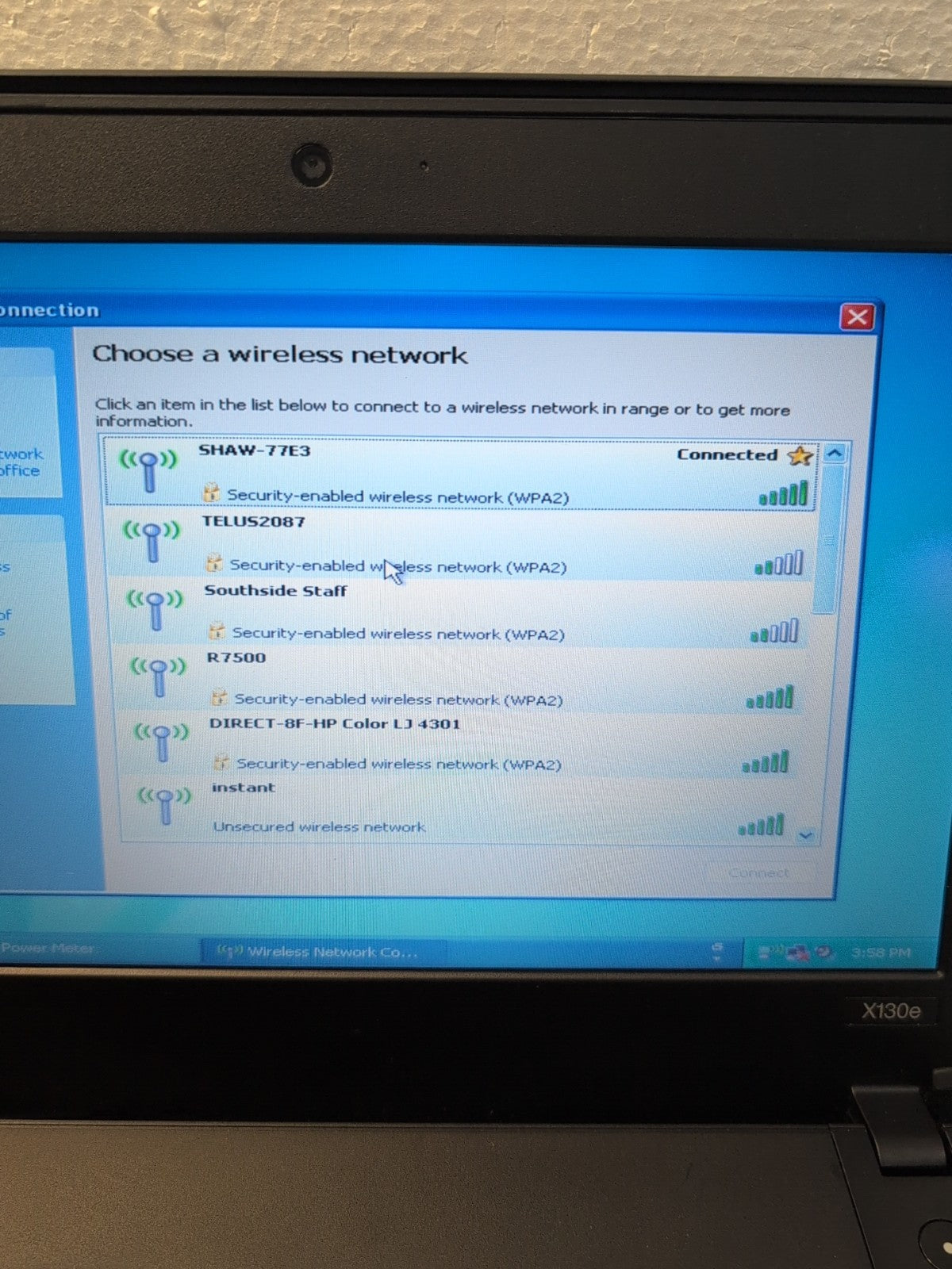 (NICE) Lenovo ThinkPad X130E 11.6" Laptop AMD E-450/4GB RAM/128GB SSD/WinXP -