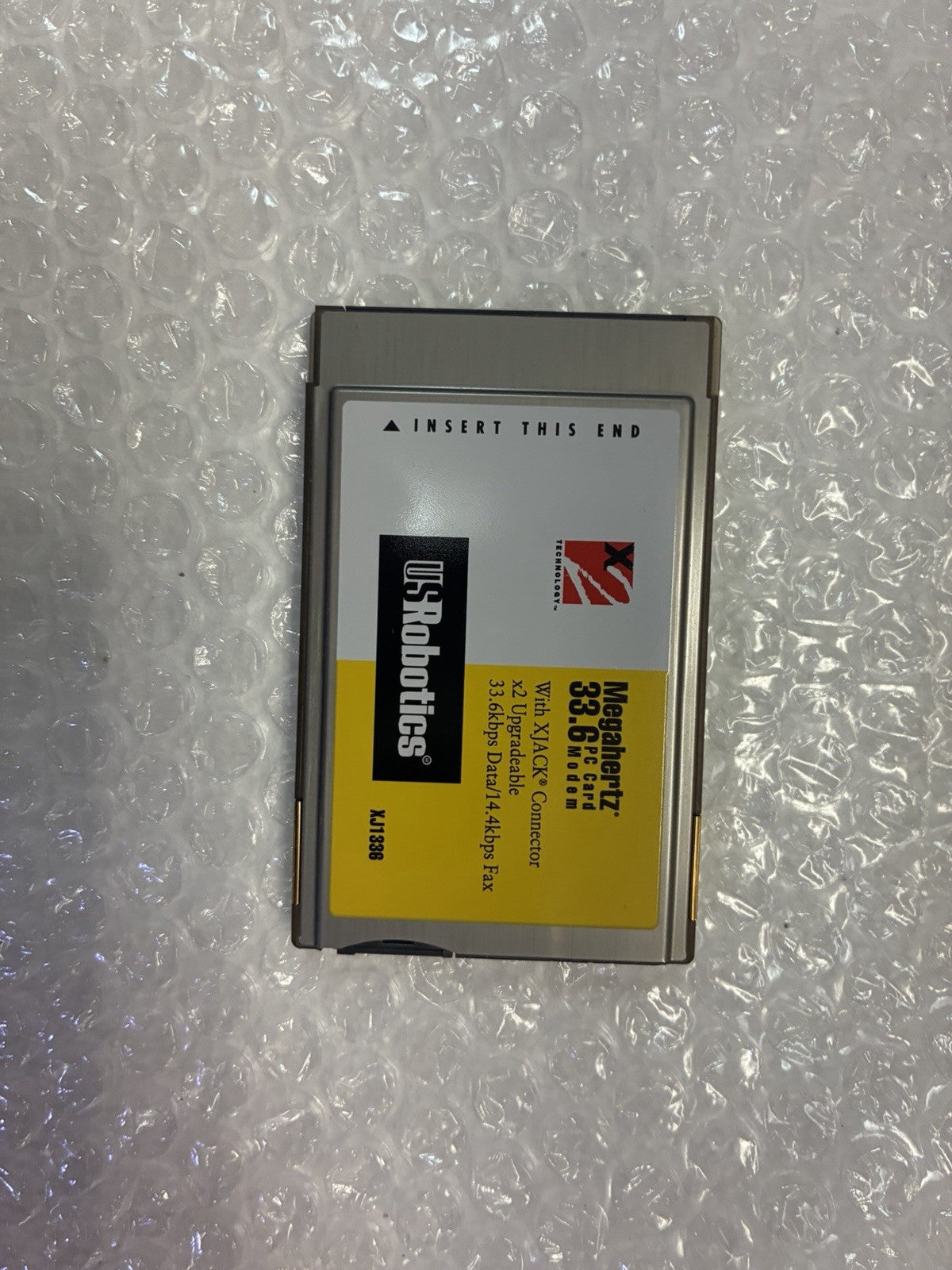 Grade A 🔥 Toshiba Libretto 50CT PC USRobotics Megahertz 33.6 PC Card Modem