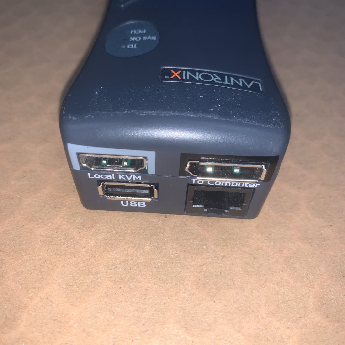 Lantronix Spider Duo SLSLP400USB USB SecureLinx KVM Switch (No power adapter)