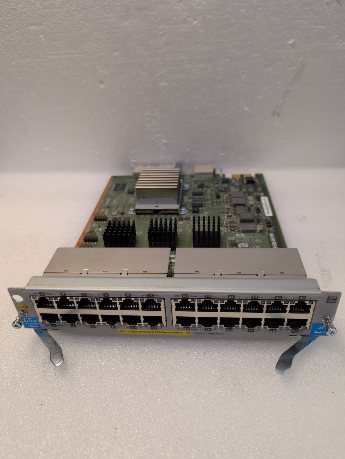 🎸 HP J9534A Gig-T PoE+ v2 zl Module 24-Port 10/100/1000 Switch Module RJ45