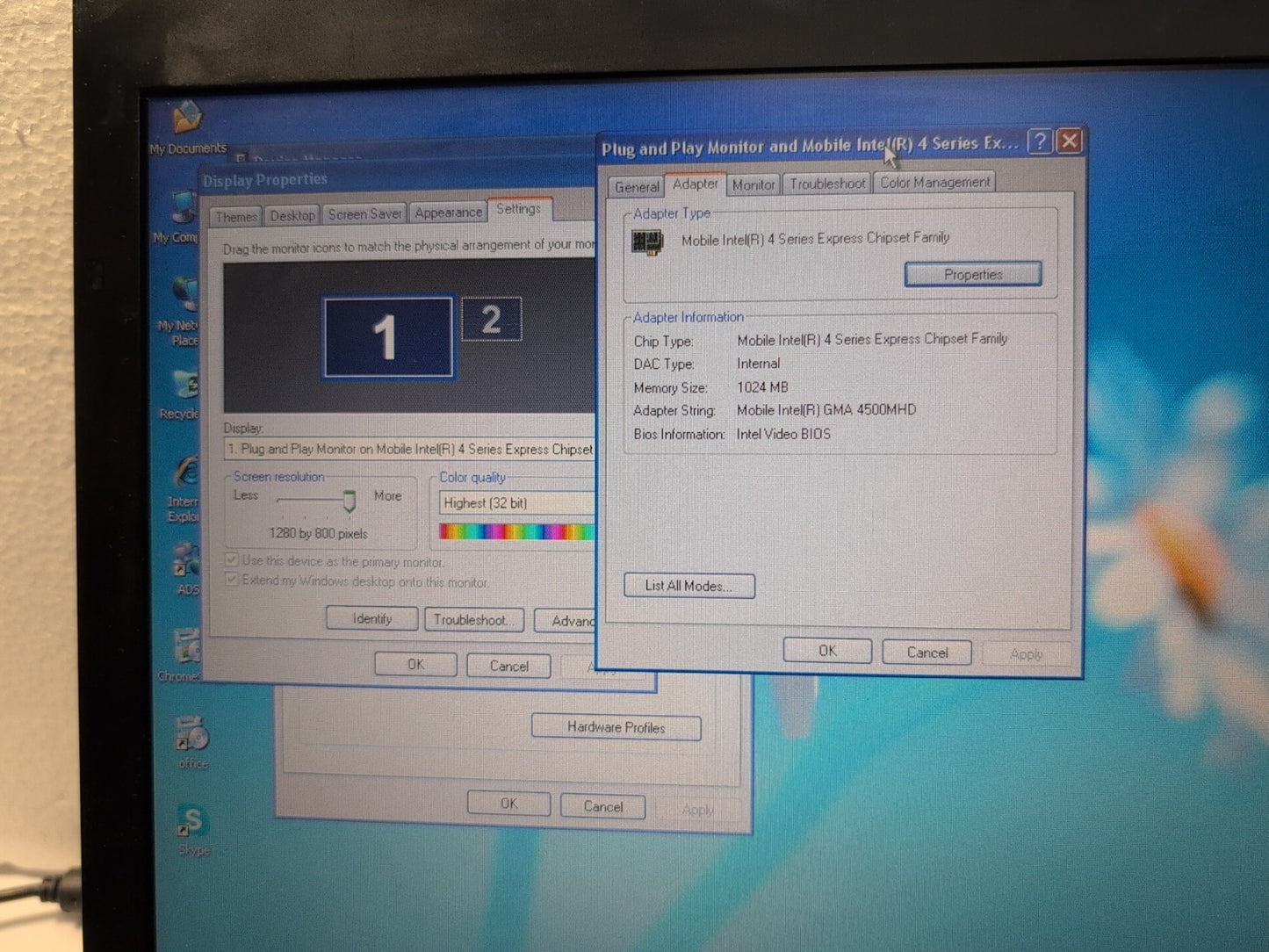  Dell Latitude E6400 14" Laptop C2D P8400/4GB/160GB HDD/WIN XP/Working Battery -