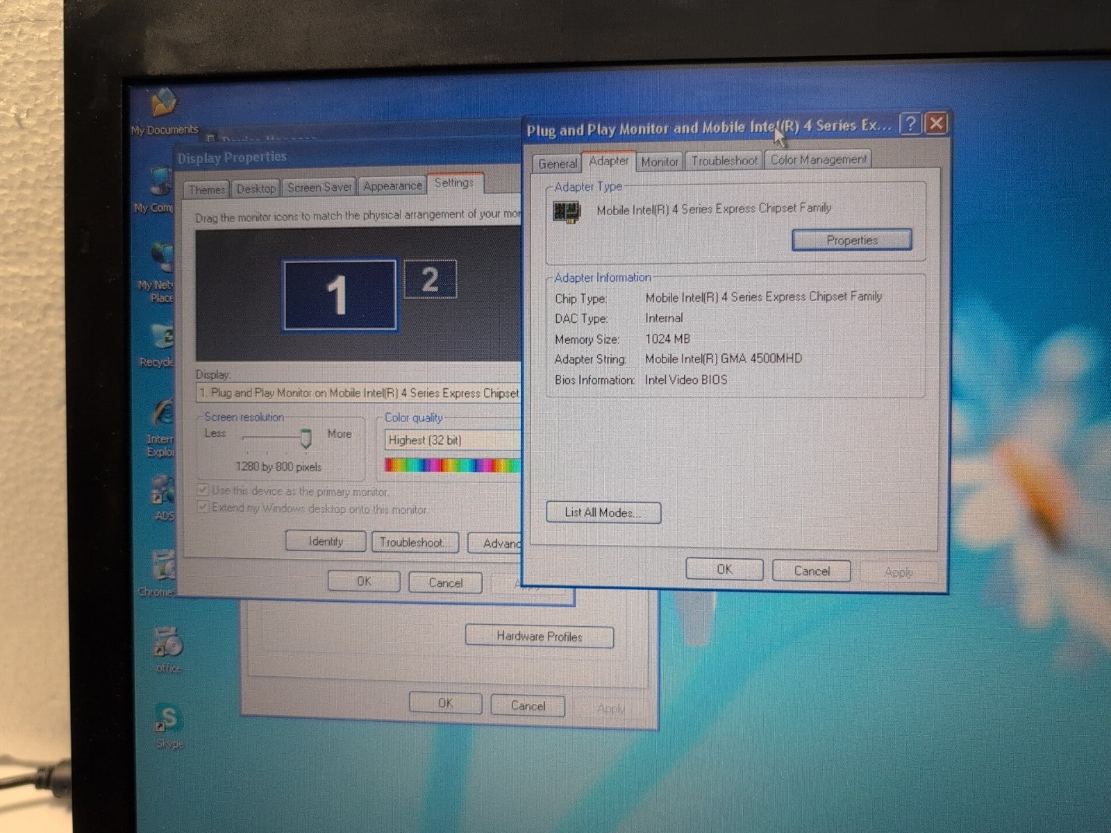  Dell Latitude E6400 14" Laptop C2D P8400/4GB/160GB HDD/WIN XP/Working Battery -