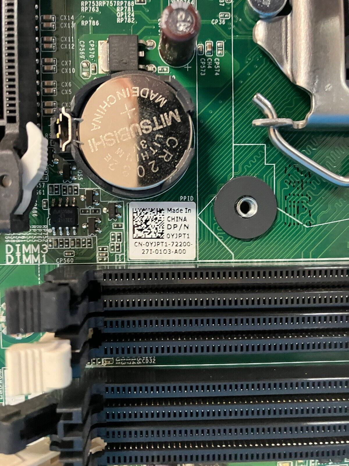 ~ DELL XPS Motherboard 0YJPT1 LGA1155 DDR3 W/ Intel Core i5-3450 & I/O Shield