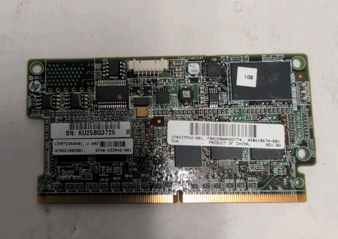🔥 HP 633542-001 1GB FBWC cache module 610674-001  -