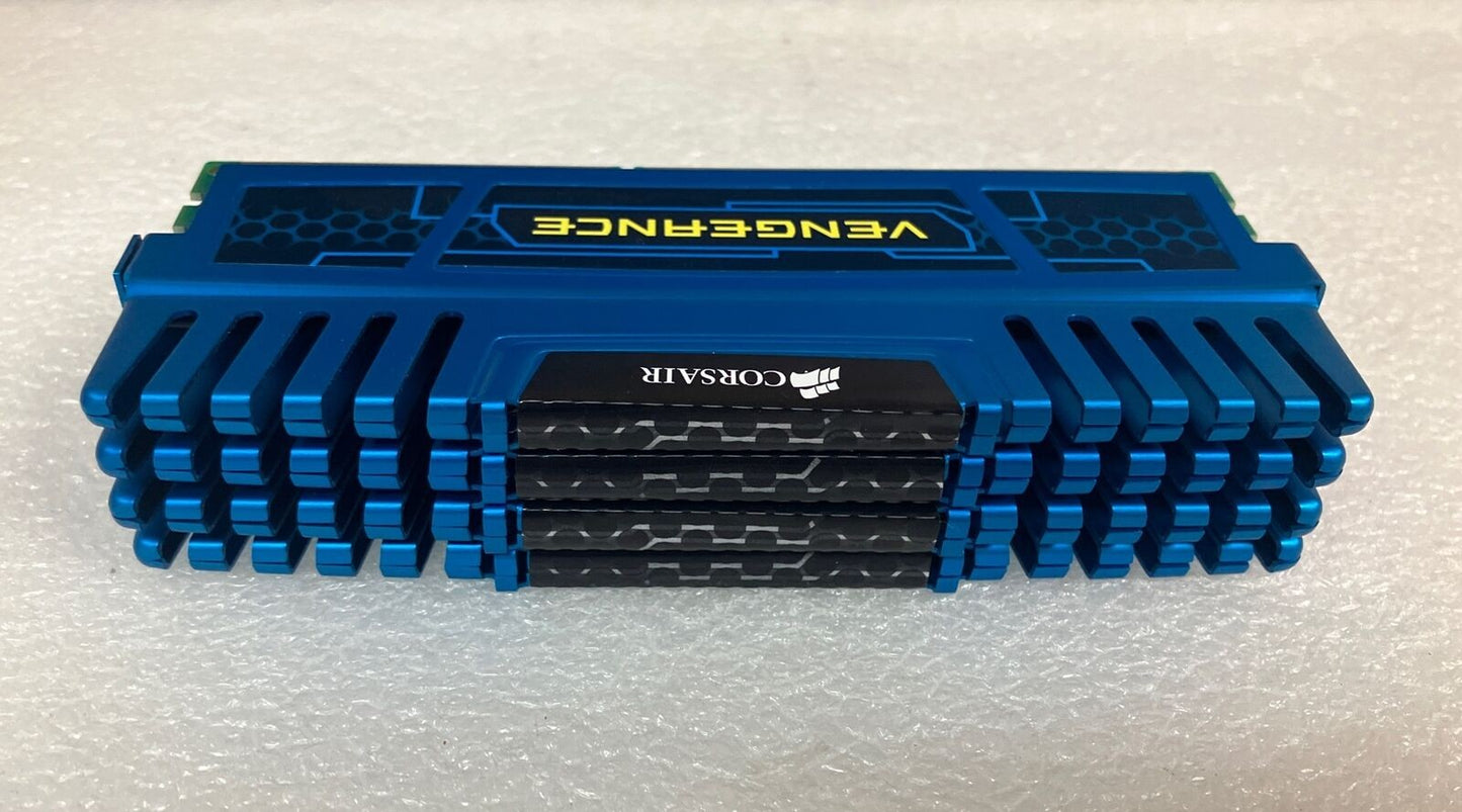 48GB =12x 4G Corsair CMZ8GX3M2A1600C9B Vengeance Blue PC3-12800 1600mHz DDR3 RAM