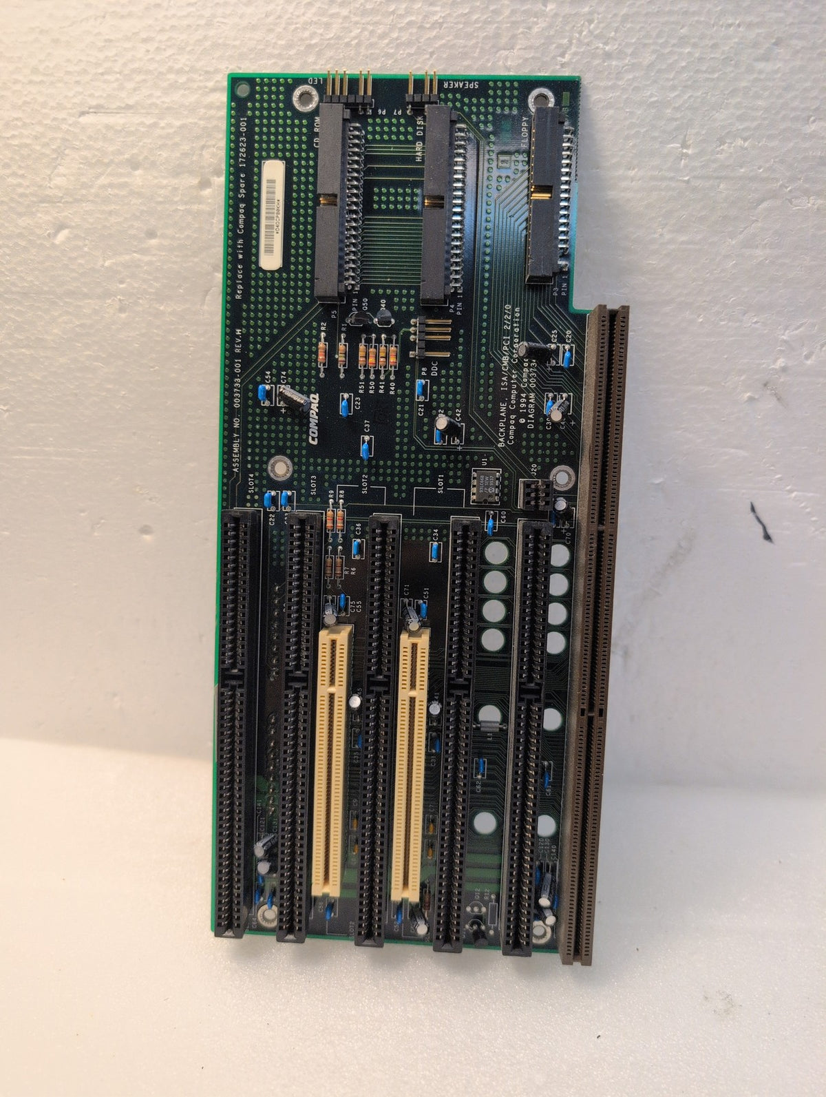 🎸 Compaq Backplane Board ISA/PCI 003733-001 REV.H for Compaq 5100 172623-001