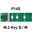 ⚡ P14S M.2 Key B/M SSD Extension Interposer Board Ver1.0 FPC Flex ⚡
