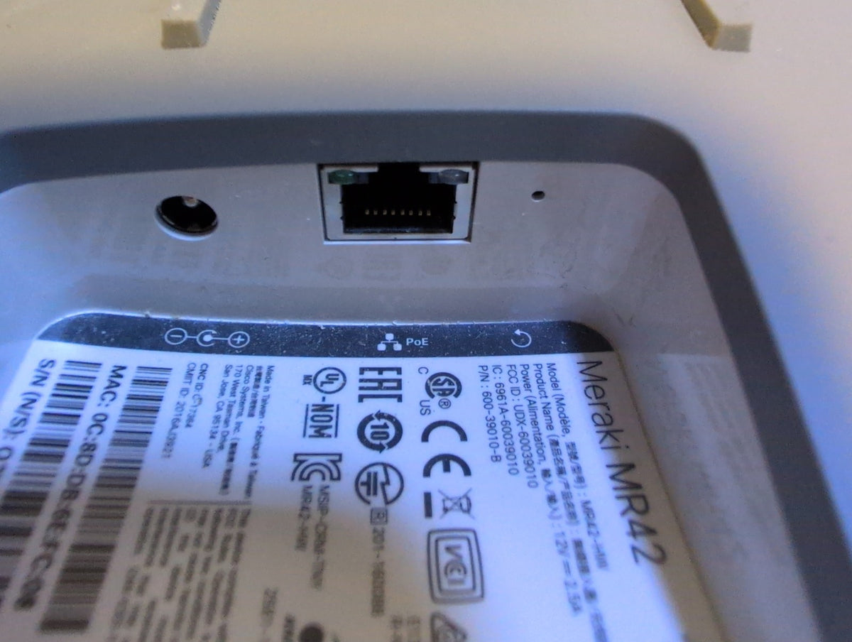 🎸 Cisco Meraki MR42-HW Wireless Access Point (Lot of 3) White