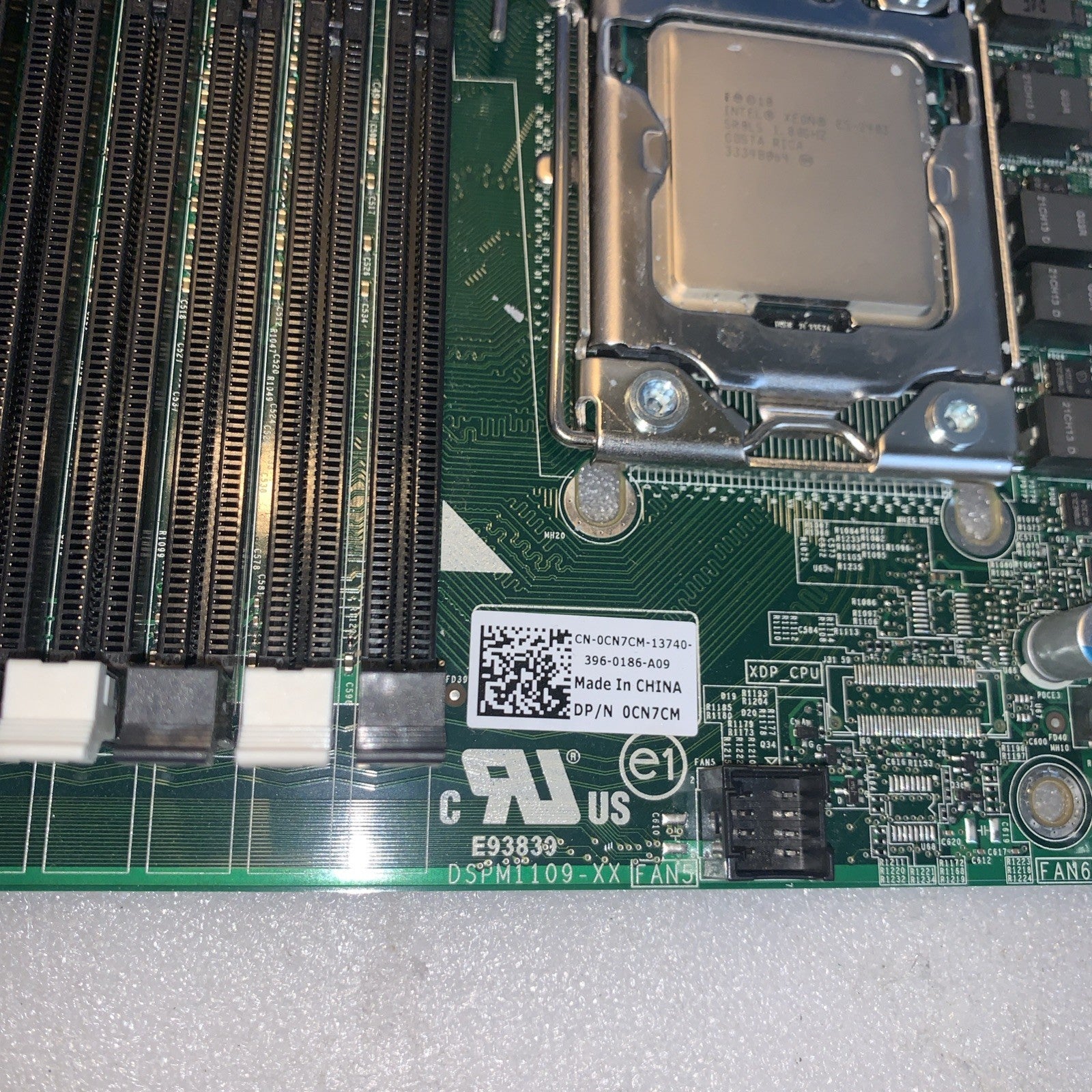 🔥 DELL E93839 1PP0V K7WRR 72XWF VD50G JD6X3 K29HN CN7CM Motherboard + 2 CPUs
