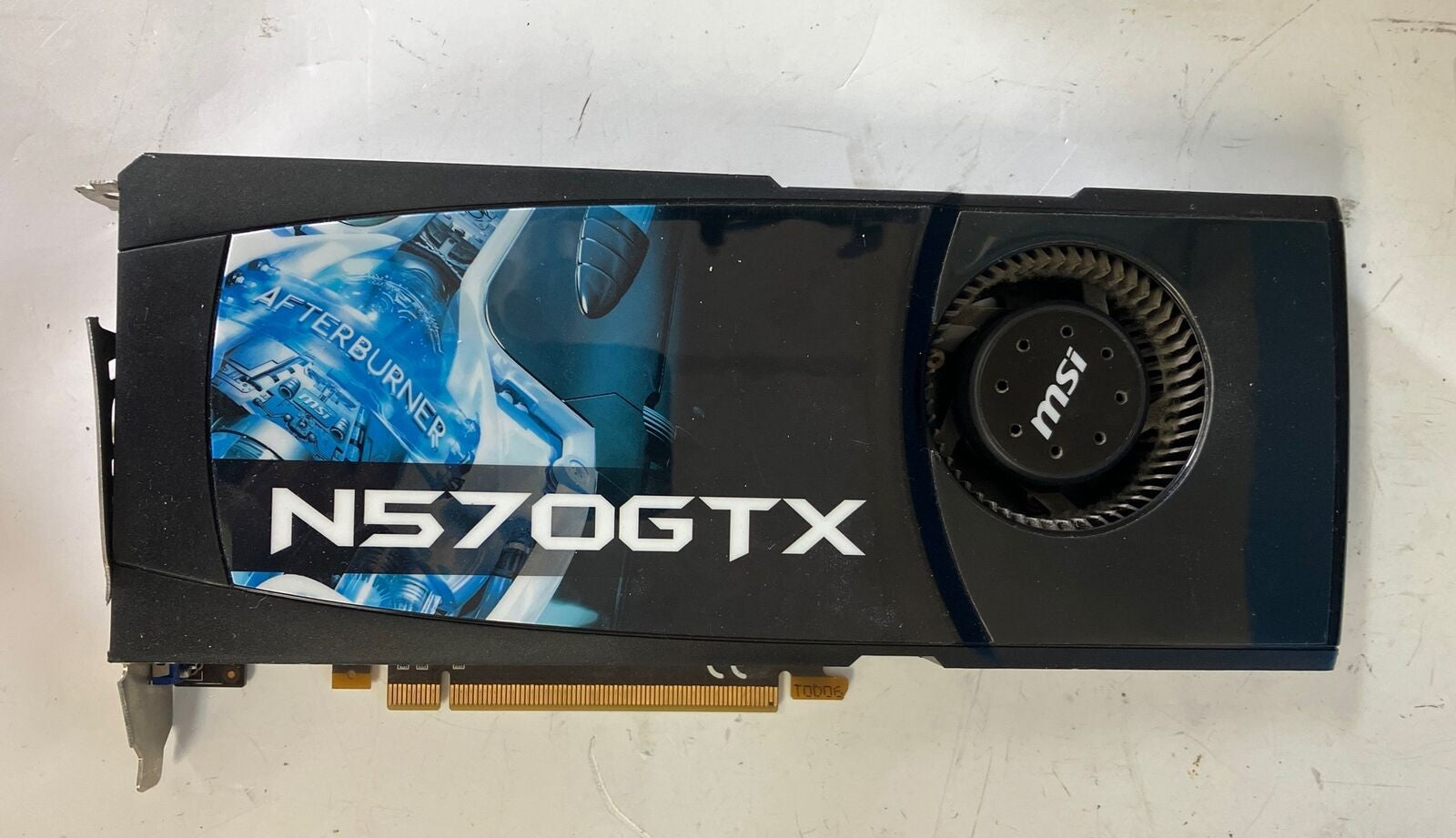 MSI NVIDIA GeForce GTX 570 GDDR5 Video Card N570GTX-M2D12D5 (Bad Shield, Read) ~