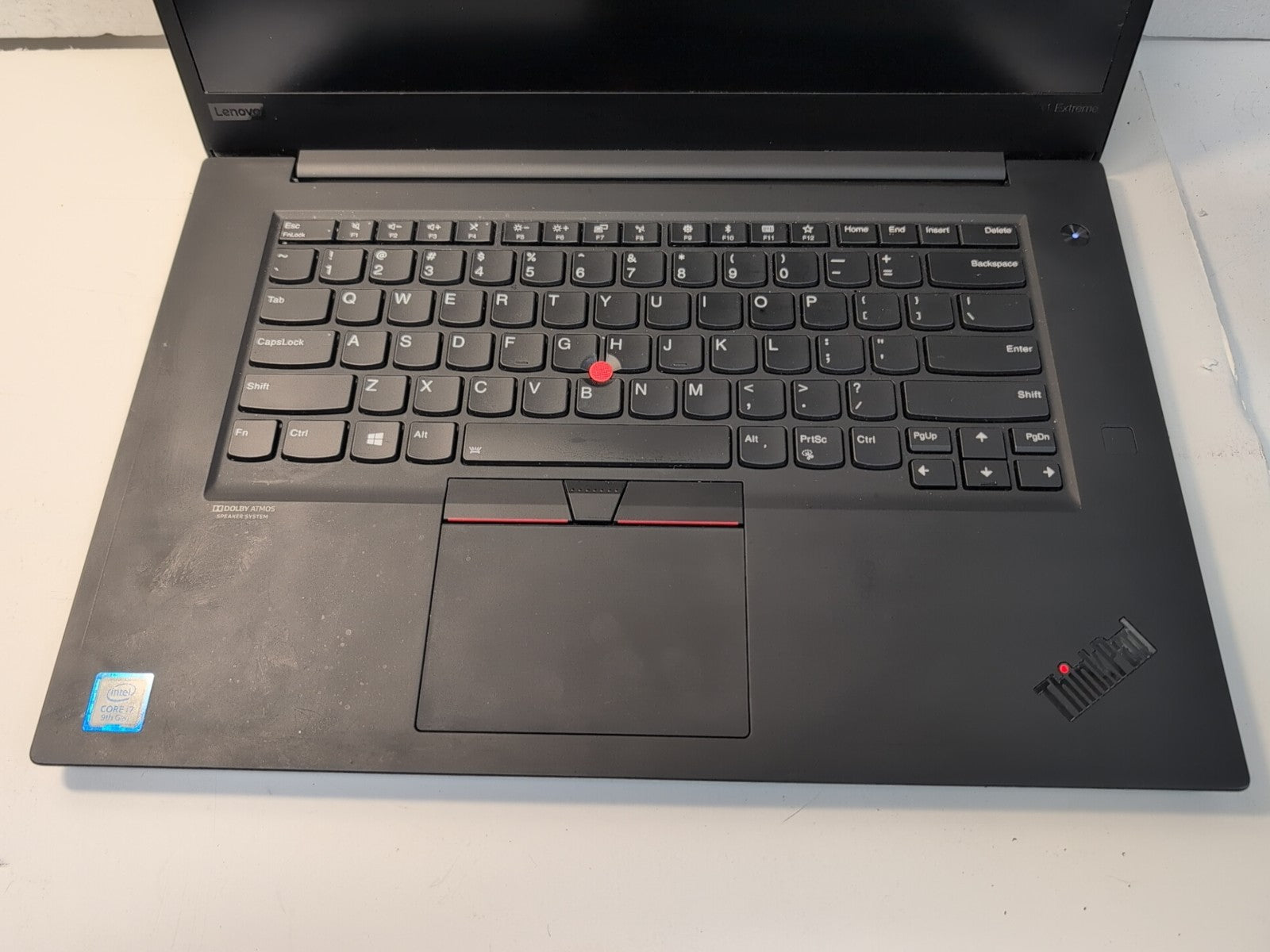 🔥 ThinkPad X1 Extreme 2nd i7-9TH Laptop NO RAM/SSD  (NO BOOT,  PARTS ONLY) -