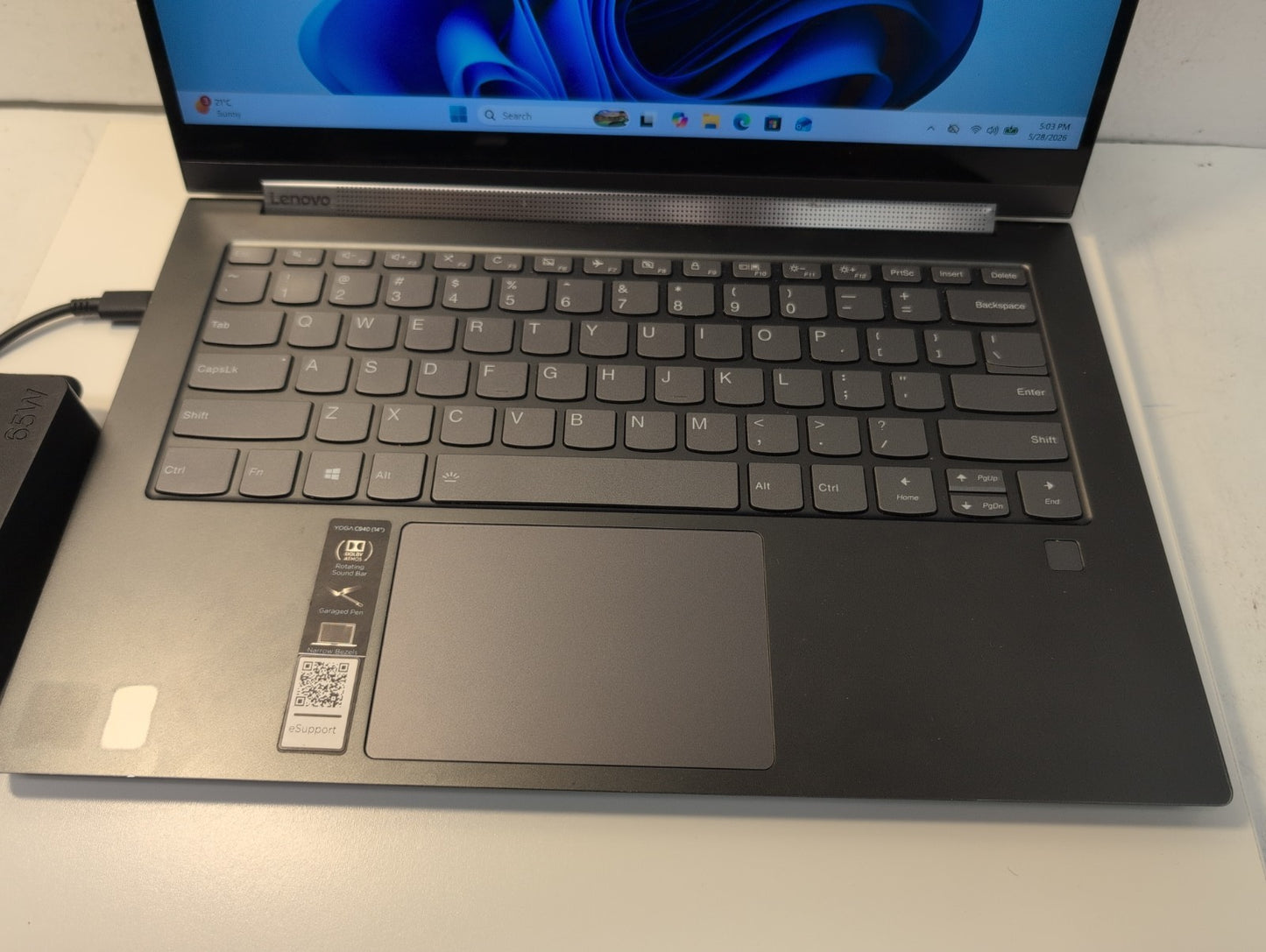 🔥 Lenovo Yoga C940 81Q9 14" TOUCH Laptop i7-1065G7/ 12GB/500GB NVMe/Win11 -