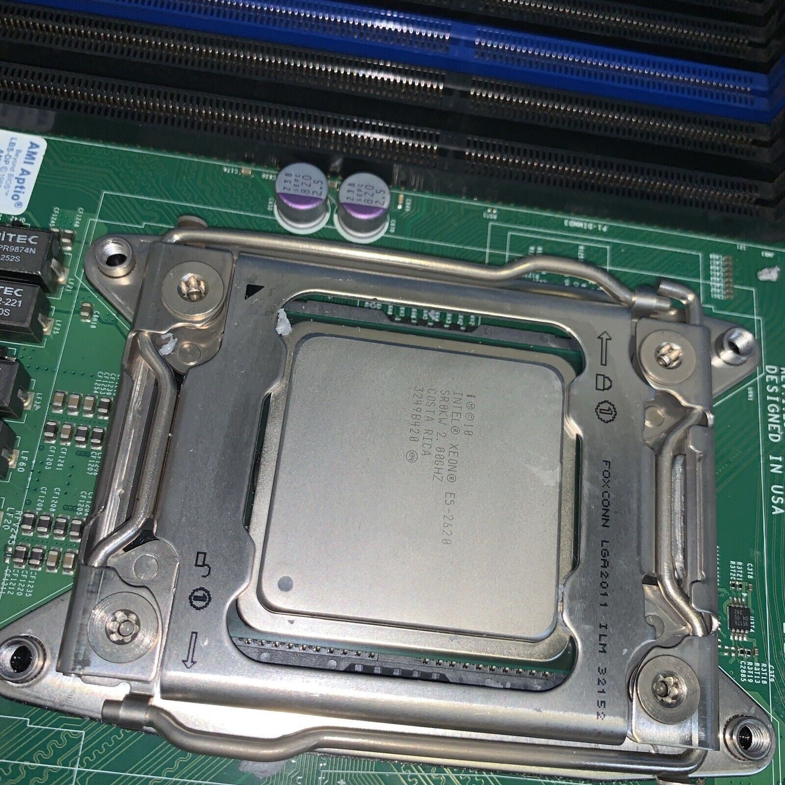 Supermicro X9DRW-3LN4F dual socket 2011 with Dual cPUs