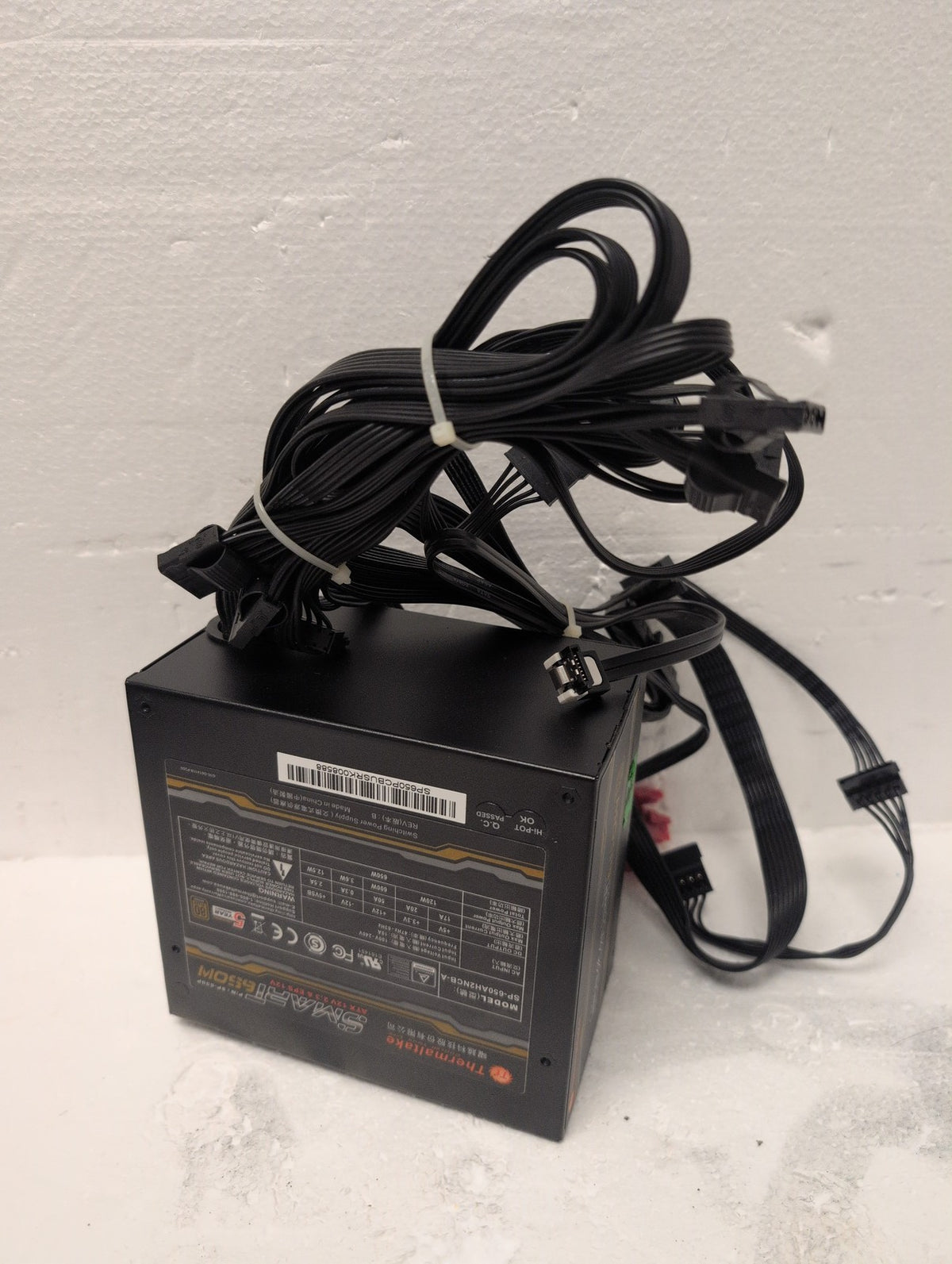 🎸 Thermaltake Smart SP-650P SP-650AH2NCB-A 650W ATX Power Supply 80+ Bronze