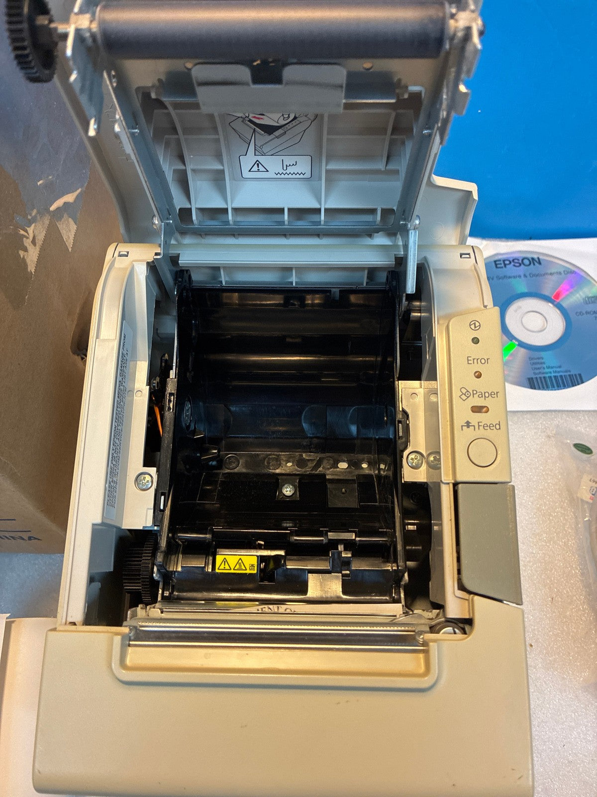 Grade A ~ 🔥 Epson TM-T88V M244A Thermal Receipt Printer USB Serial with PS-180