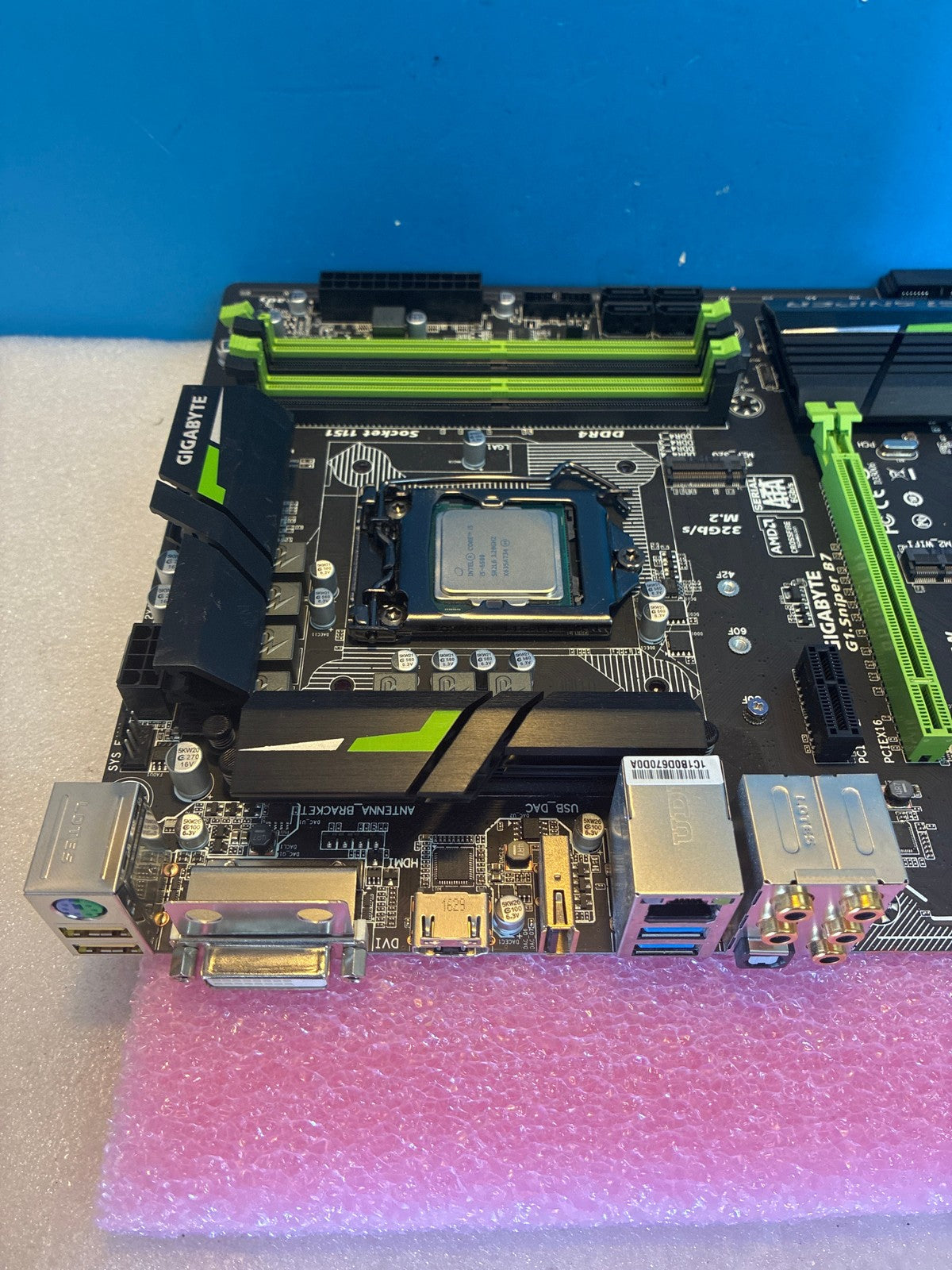 🔥 Gigabyte G1.Sniper B7 LGA1151 ATX Motherboard DDR4 with Intel Core i5-6500