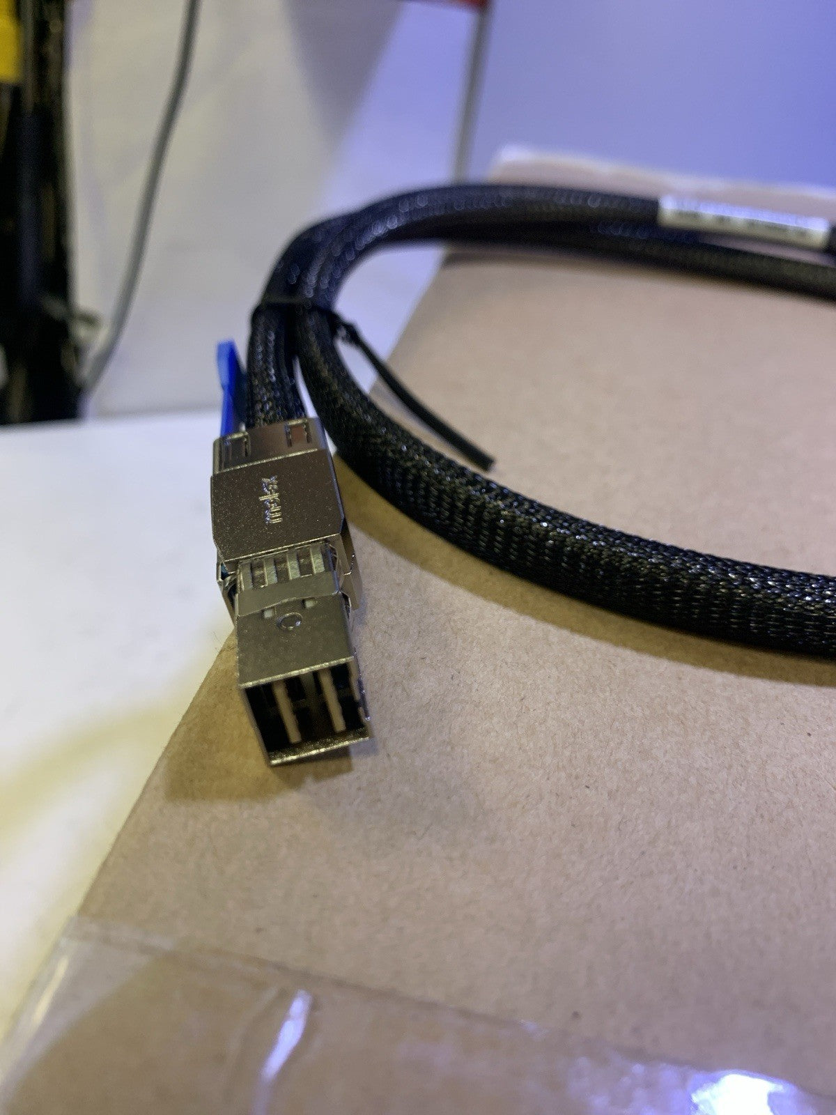 Lot of 12 Molex 2040421102 Mini-SAS 1M Cable SFF-8643 to SFF-8643 30AWG cable