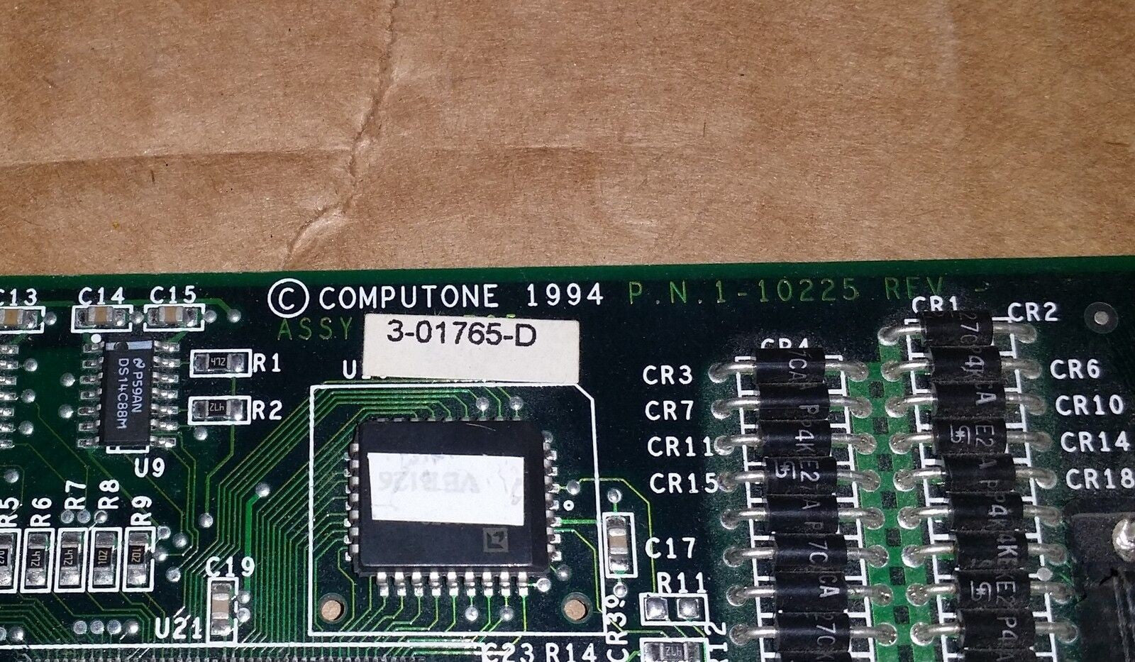 Computone - Intelliport II ISA 8 Port Card - 3-01765-D