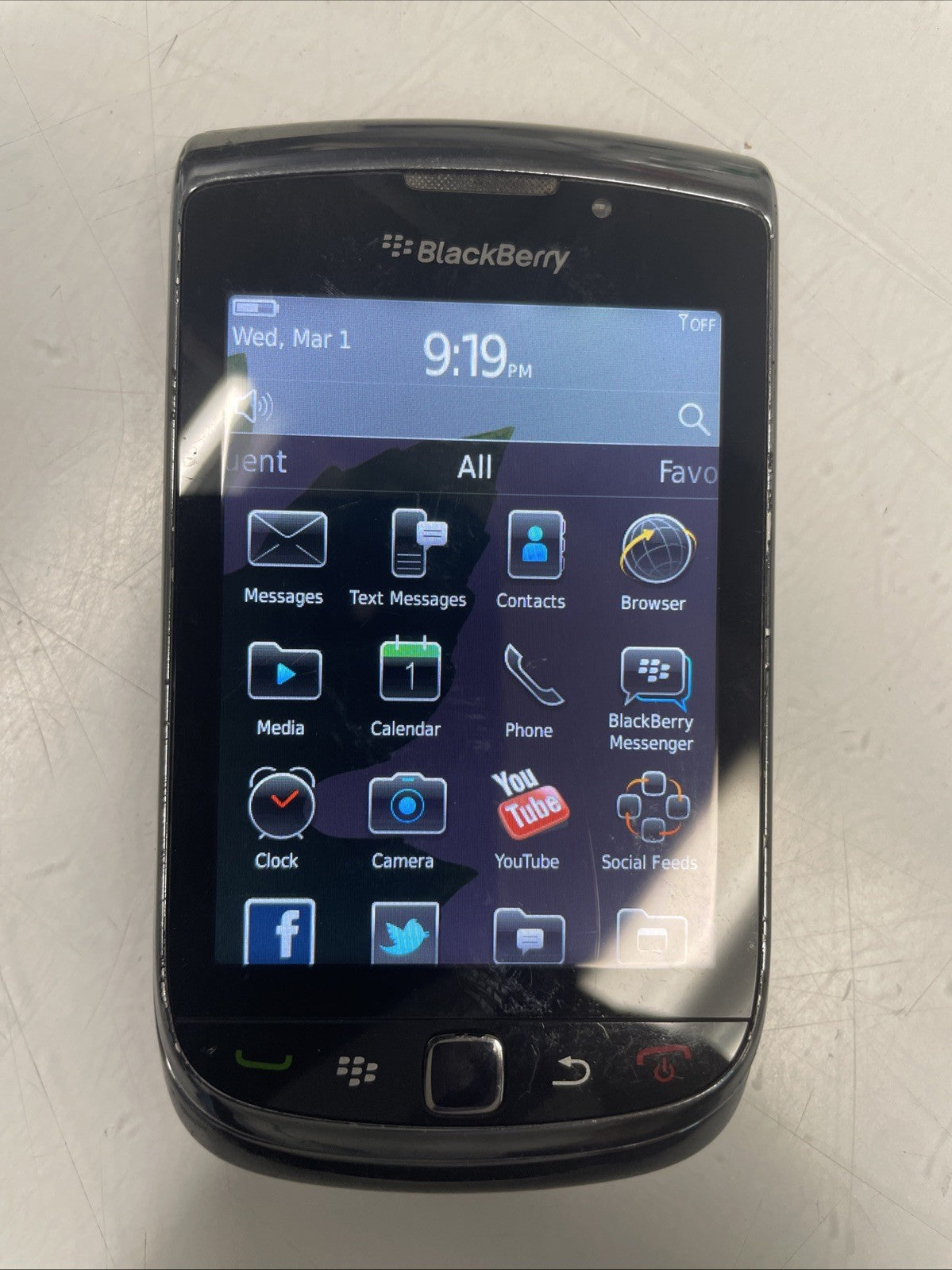 🔥 BlackBerry Torch 9800 Slider  Smartphone  Carrier:Telus +