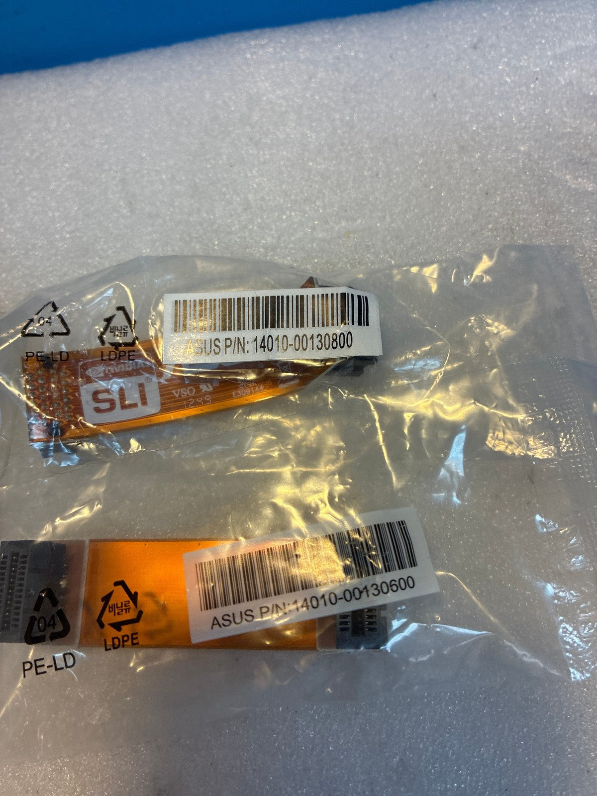 🔥 ASUS & ATI/AMD SLI Bridge Flex Cable Lot 14010-00130800 G9016C219-001H 4pcs