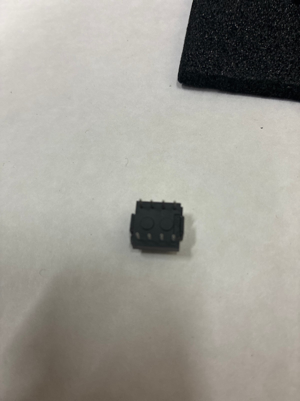 🔥 Lot of 8 AMP 8-Pin PCB Connector/Socket Black Gold Contacts