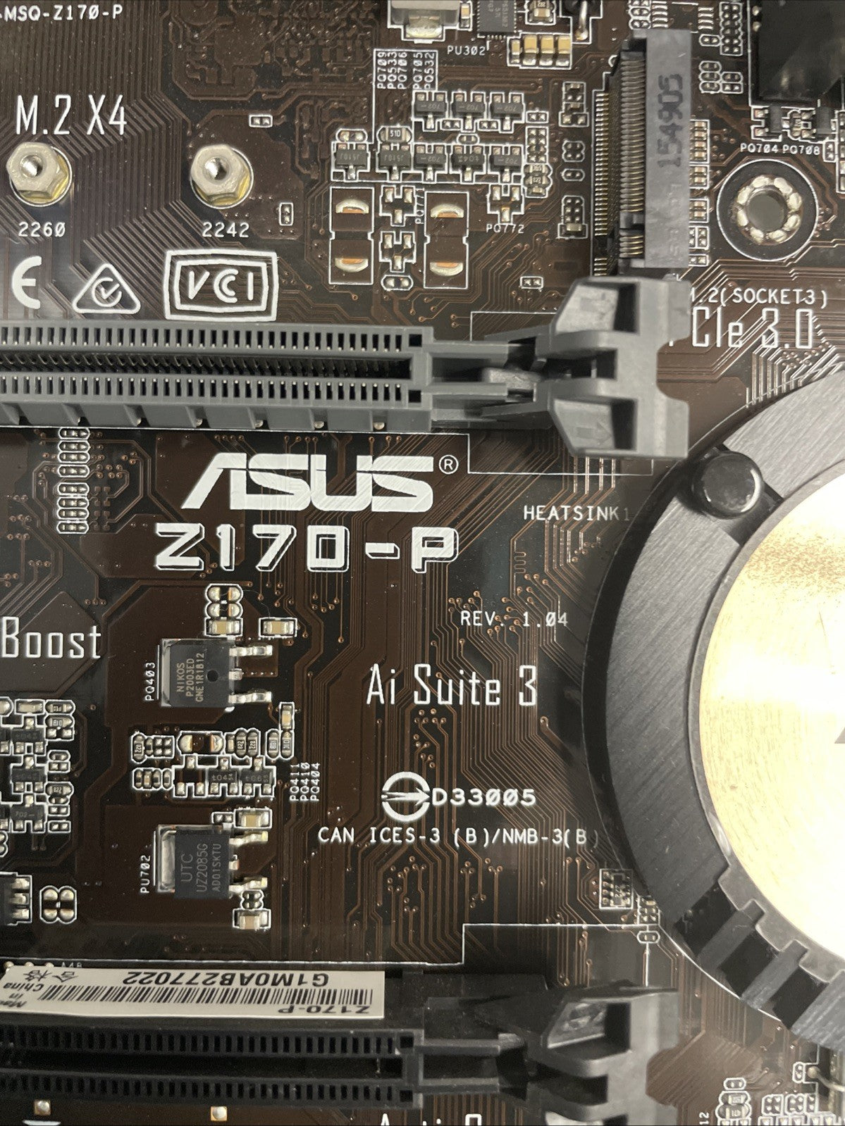 🔥 ASUS Z170-P Motherboard LGA1151 w  CPU i5-6400 and  shiled  +