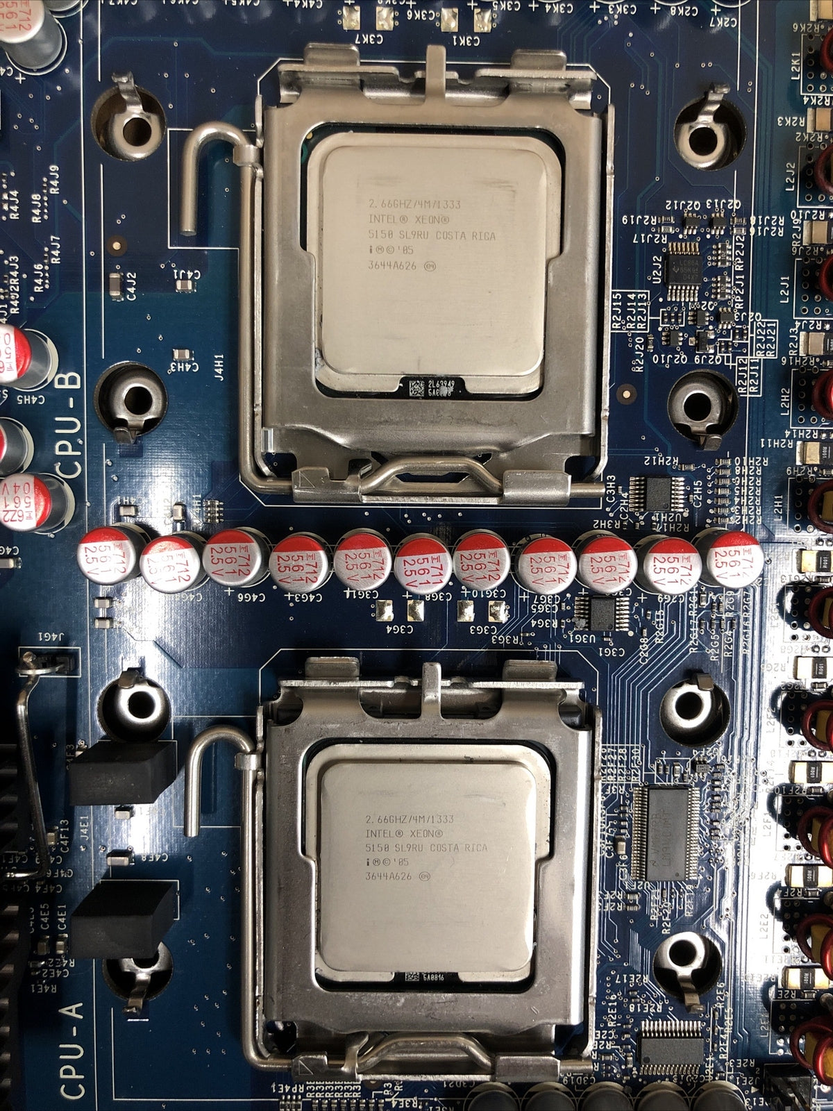 +Apple Mac Pro A1186 Motherboard 820-1976-A W/2x Xeon 2.66GHz /NO IO Shield